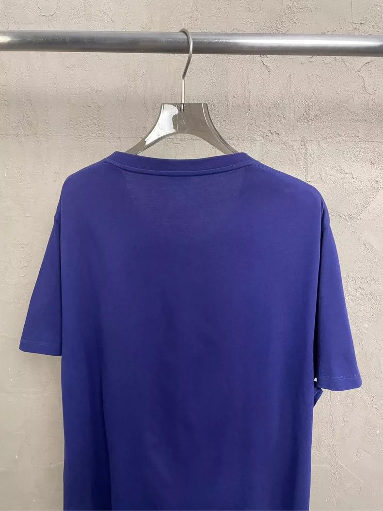 Loewe Loewe Purple Logo Embroidered Short Sleeve T-Shirt - dmc Size US XL / EU 56 / 4 - 4 Thumbnail