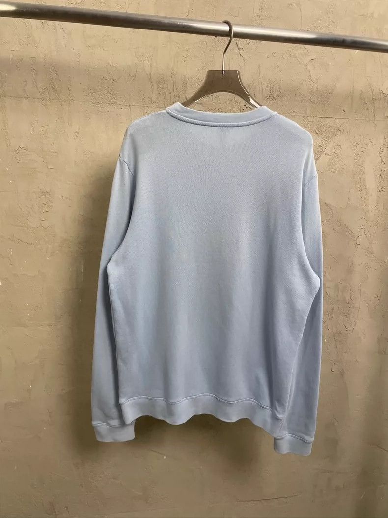 Loewe Loewe Blue Embroidered Logo Crewneck Sweatshirt - dmc Size US L / EU 52-54 / 3 - 2 Thumbnail