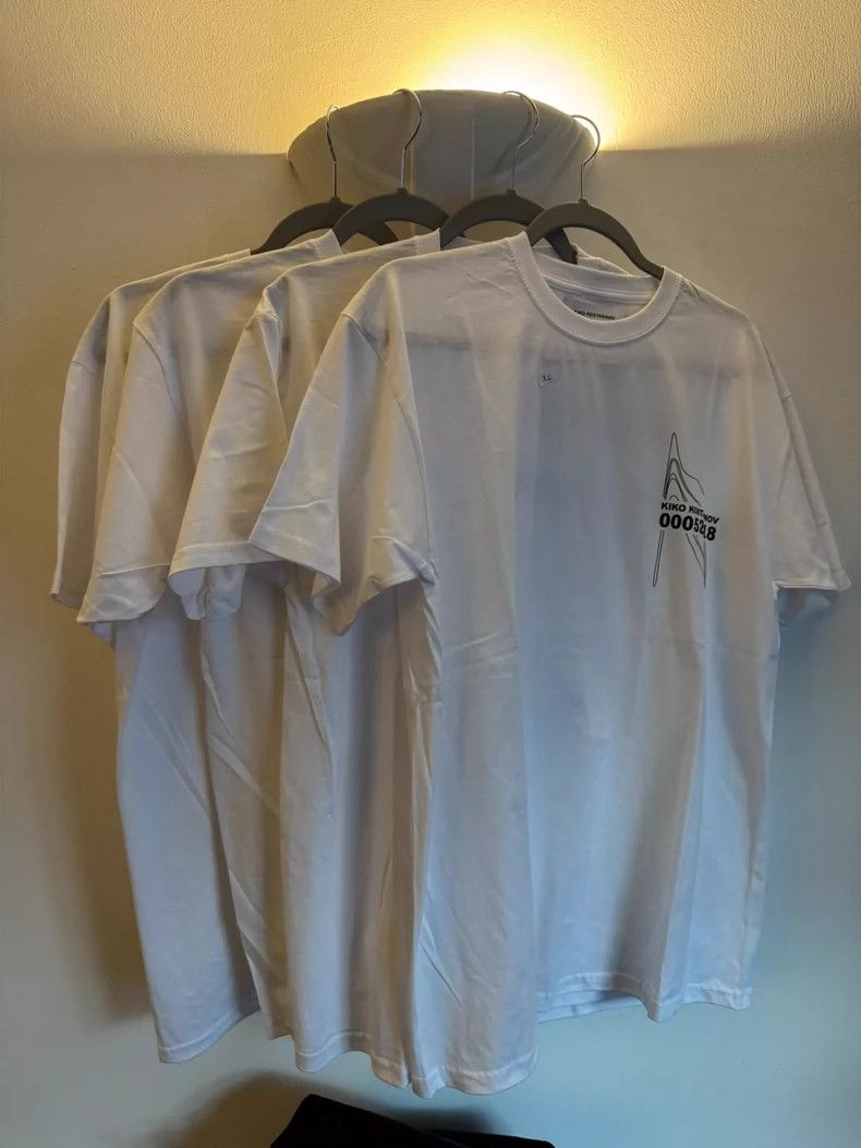Kiko Kostadinov kiko kostadinov short sleeve white t-shirt - dmc Size US XL / EU 56 / 4 - 2 Thumbnail