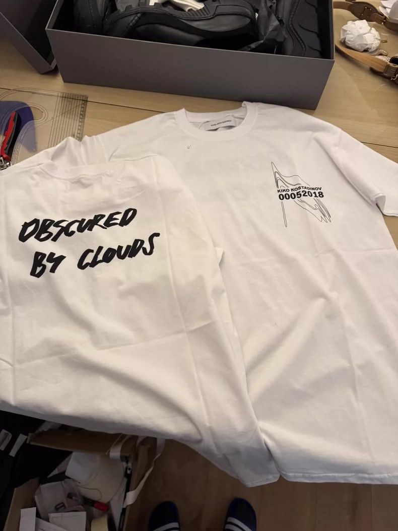 Kiko Kostadinov kiko kostadinov short sleeve white t-shirt - dmc Size US XL / EU 56 / 4 - 3 Thumbnail