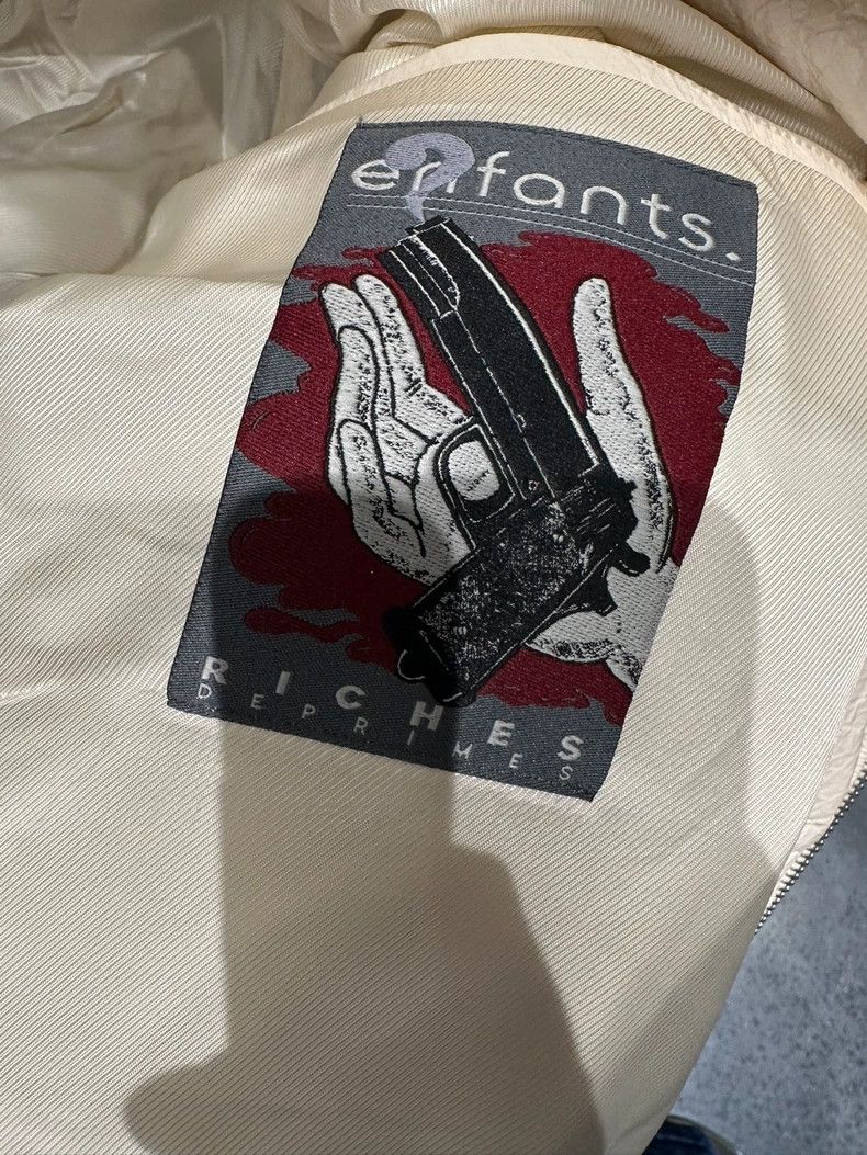 Enfants Riches Deprimes Enfants Riches Deprimes White Leather Jacket - dmc Size US XL / EU 56 / 4 - 6 Thumbnail