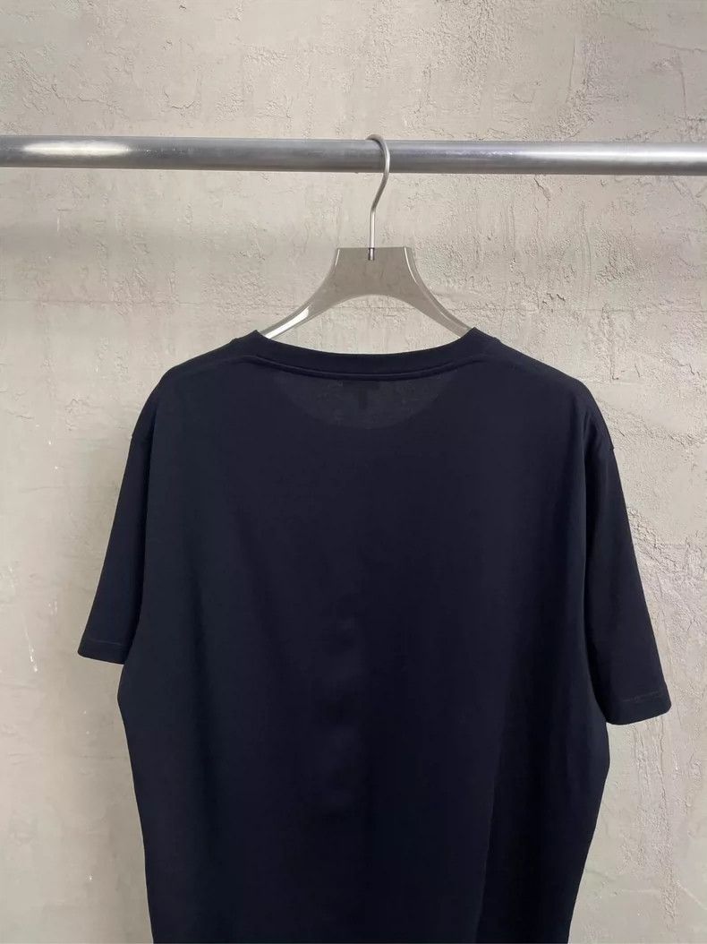 Loewe black embroidered logo short sleeve t-shirt - dmc Size US L / EU 52-54 / 3 - 2 Thumbnail