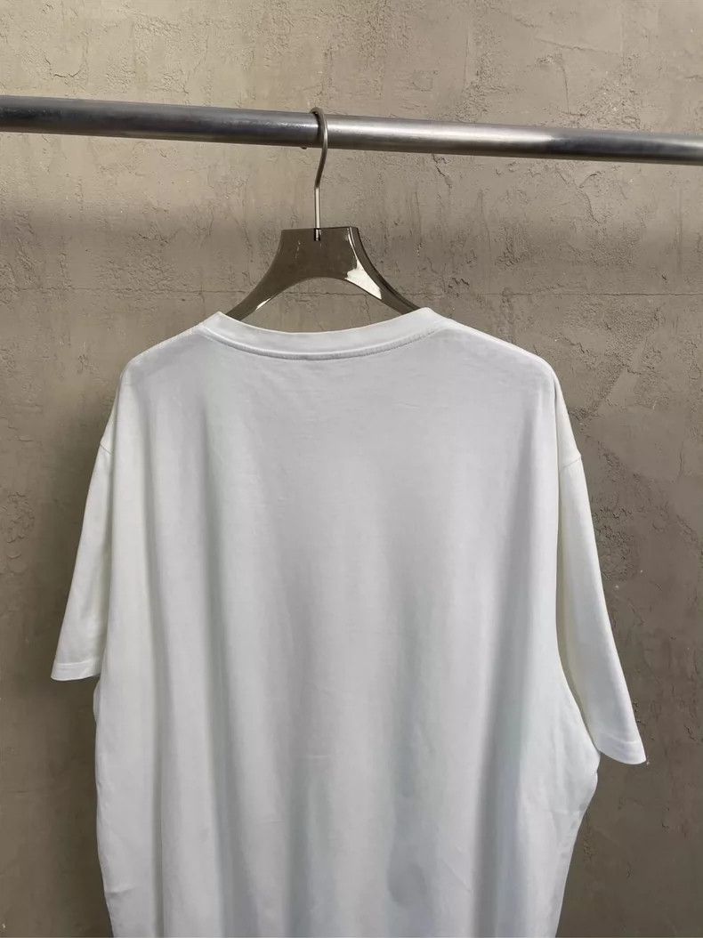 Loewe Loewe Embroidered Logo White Short Sleeve T-Shirt - dmc Size US XXL / EU 58 / 5 - 2 Thumbnail