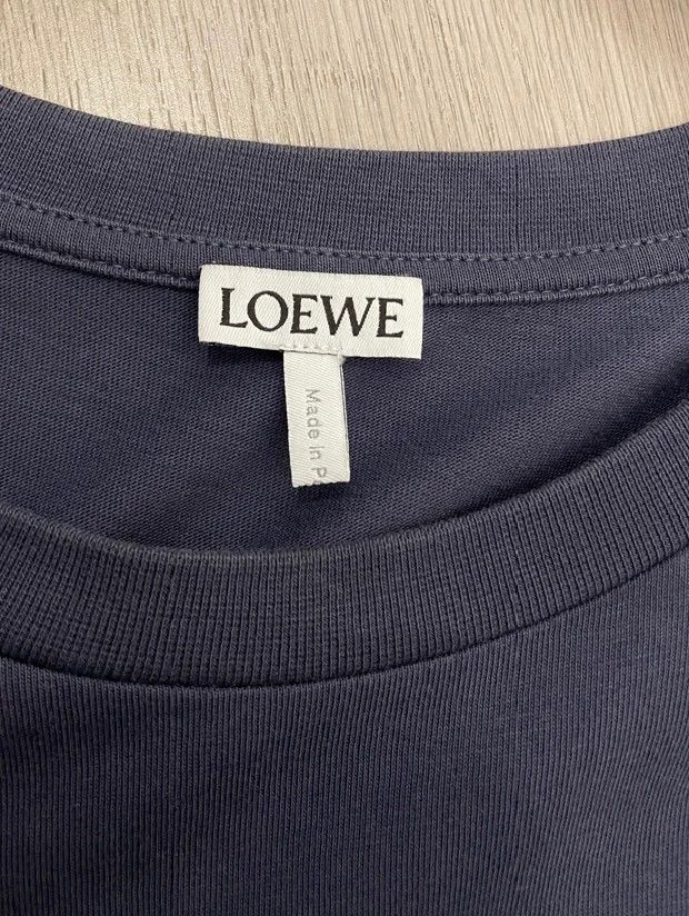 Loewe Loewe Navy Blue Short Sleeve T-Shirt - dmc Size US M / EU 48-50 / 2 - 6 Thumbnail