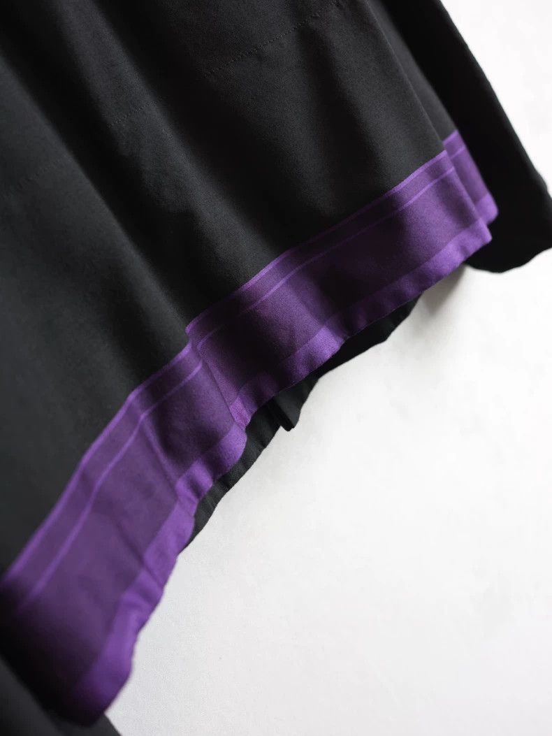Yohji Yamamoto yohji yamamoto black silk striped jacket - dmc Size US L / EU 52-54 / 3 - 6 Thumbnail