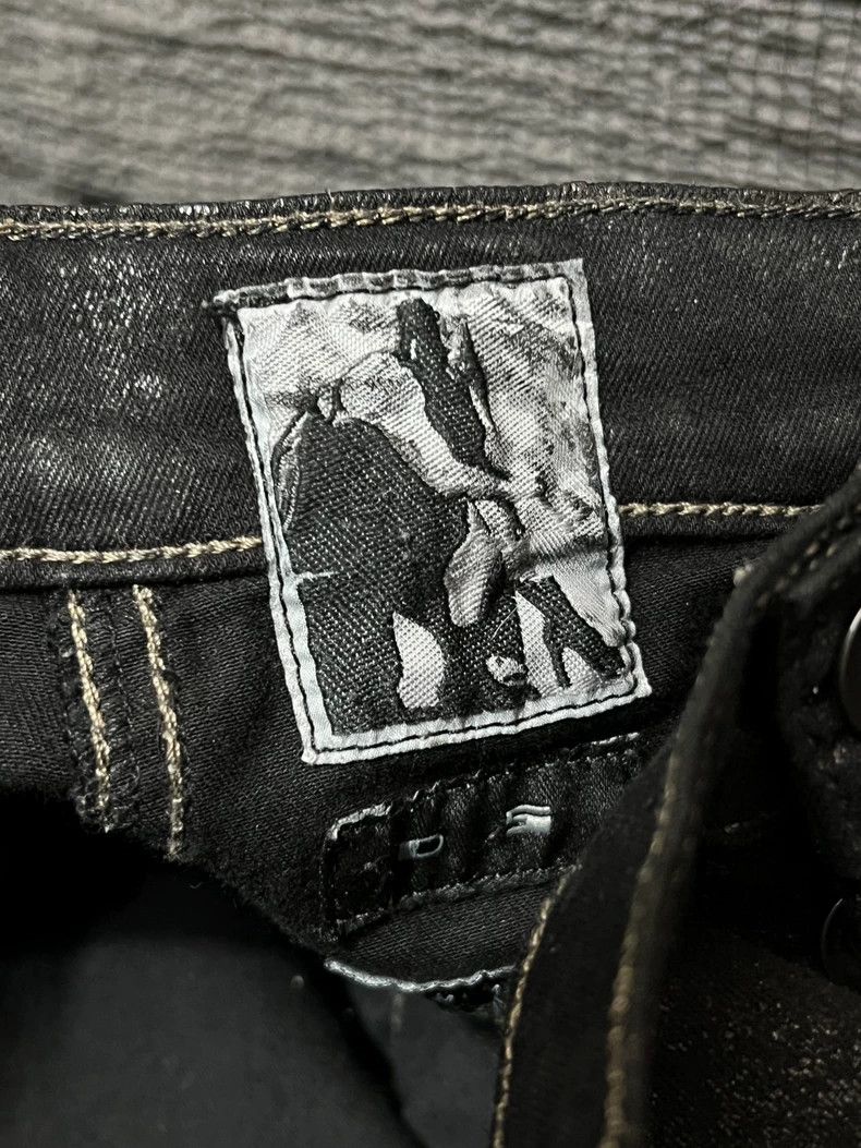 Rick Owens rare thick waxed bike jeans - dmc Size US 31 - 9 Thumbnail