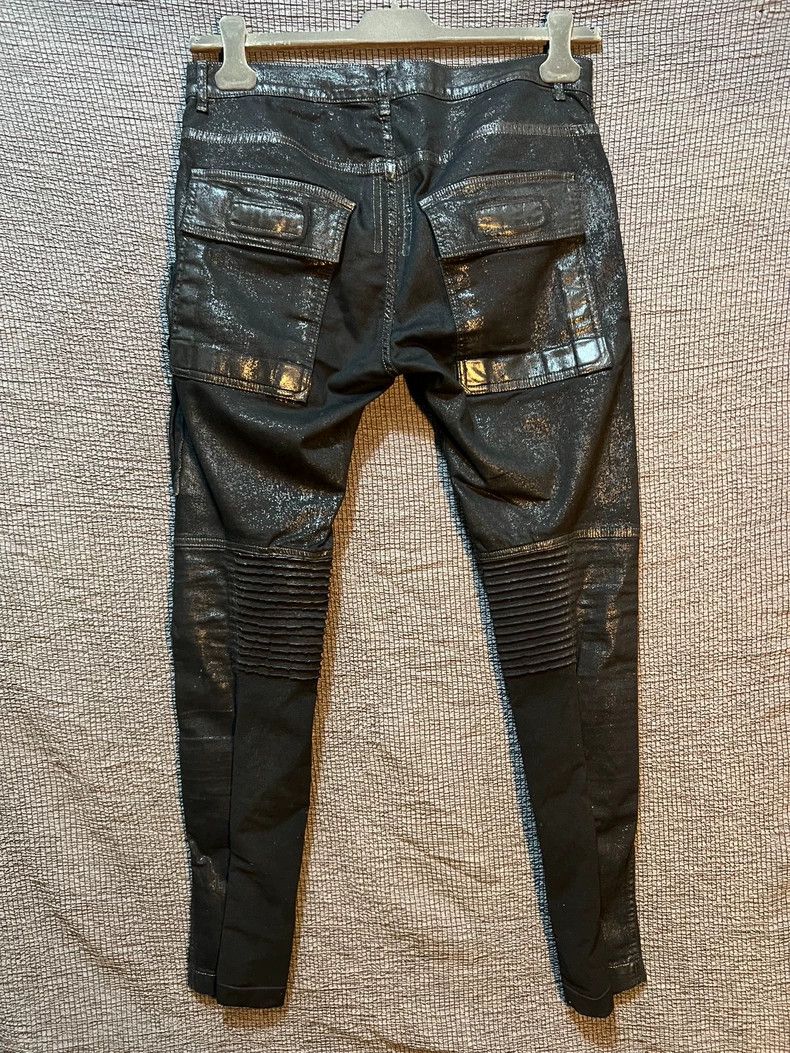 Rick Owens rare thick waxed bike jeans - dmc Size US 31 - 4 Thumbnail