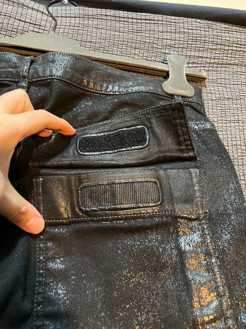 Rick Owens rare thick waxed bike jeans - dmc Size US 31 - 7 Thumbnail