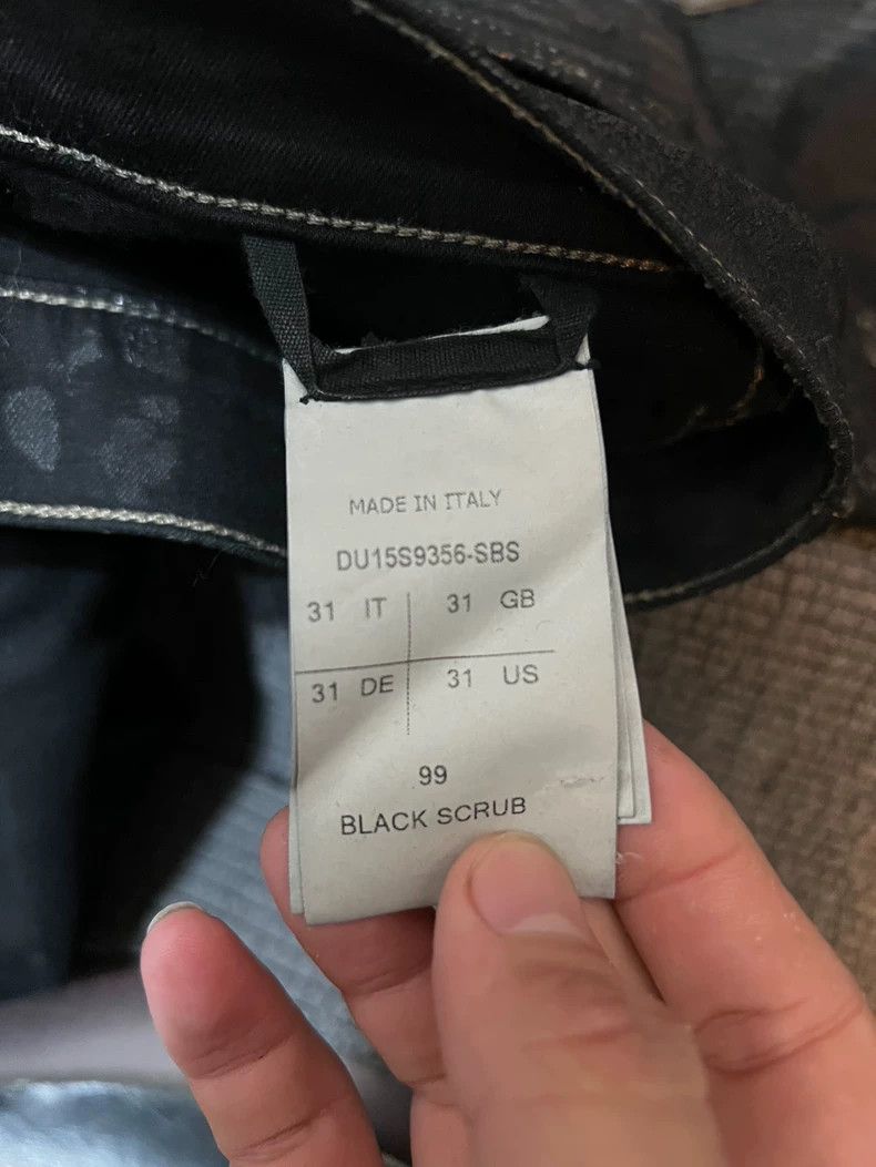 Rick Owens rare thick waxed bike jeans - dmc Size US 31 - 8 Thumbnail