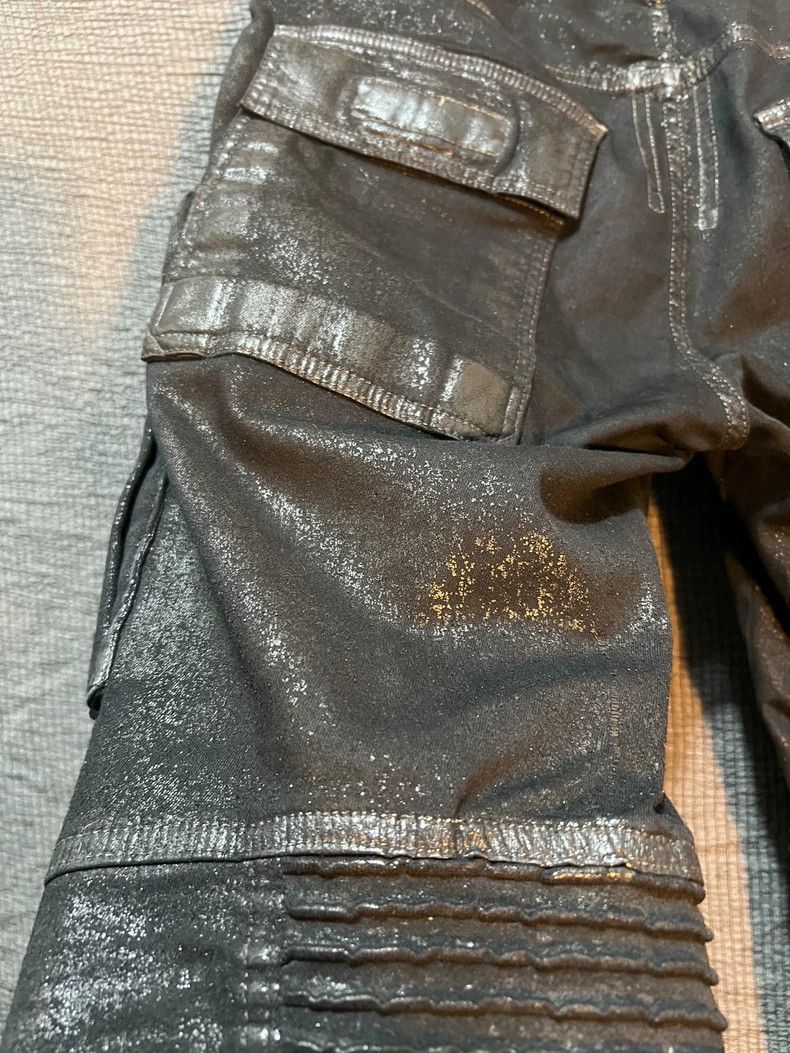 Rick Owens rare thick waxed bike jeans - dmc Size US 31 - 5 Thumbnail