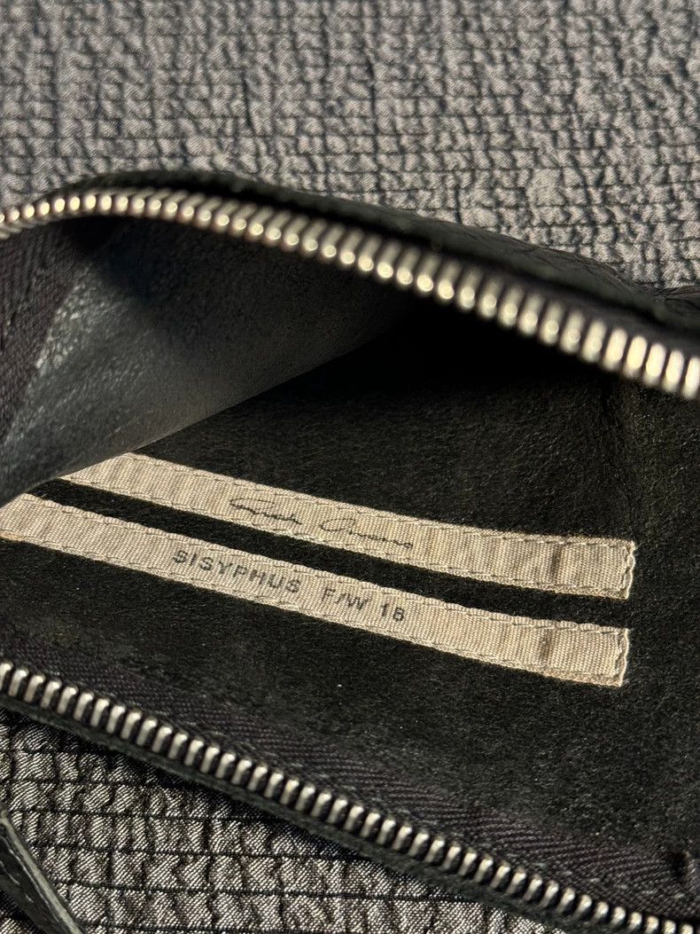 Rick Owens rick owens black leather card holder bag - dmc Size ONE SIZE - 6 Thumbnail