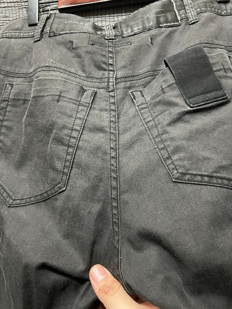 Julius unique julius_7 black denim pants with knee cuts - dmc Size US 26 / EU 42 - 7 Thumbnail