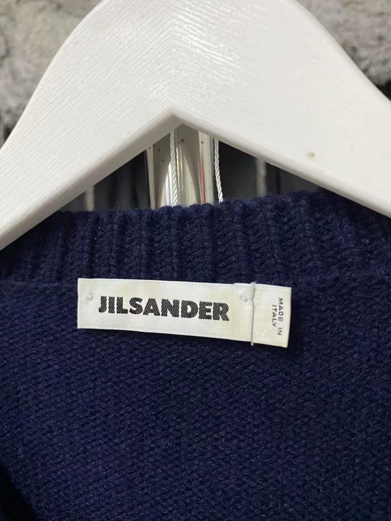 Jil Sander jilsander knitted sweater in navy blue - dmc Size US M / EU 48-50 / 2 - 5 Thumbnail
