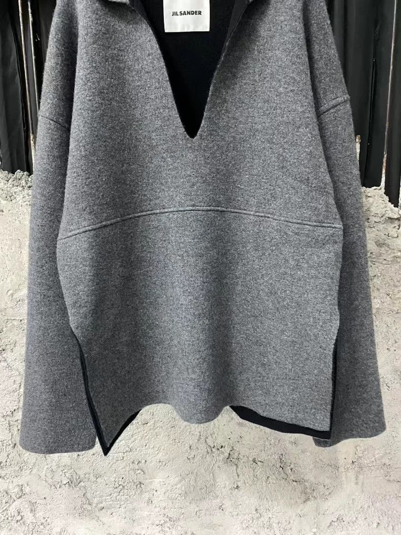 Jil Sander Jil Sander Wool Hoodie Sweater - dmc Size US S / EU 44-46 / 1 - 4 Thumbnail
