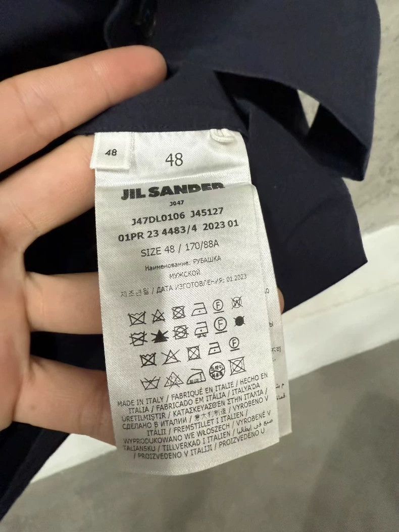 Jil Sander jil sander short sleeve button-up shirt - dmc Size US L / EU 52-54 / 3 - 7 Thumbnail