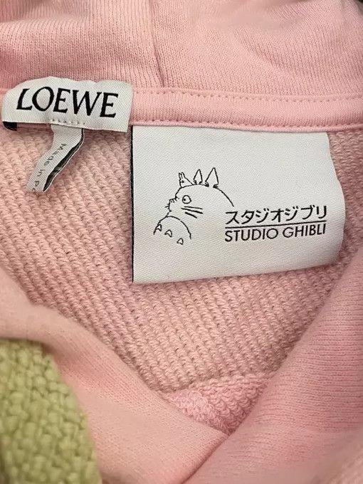 Loewe Loewe Pink Totoro Print Hoodie Sweatshirt - dmc Size US L / EU 52-54 / 3 - 5 Thumbnail