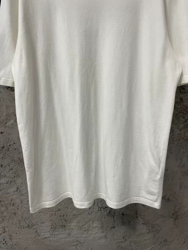 Jil Sander jil sander short sleeve white t-shirt - dmc Size US M / EU 48-50 / 2 - 5 Thumbnail
