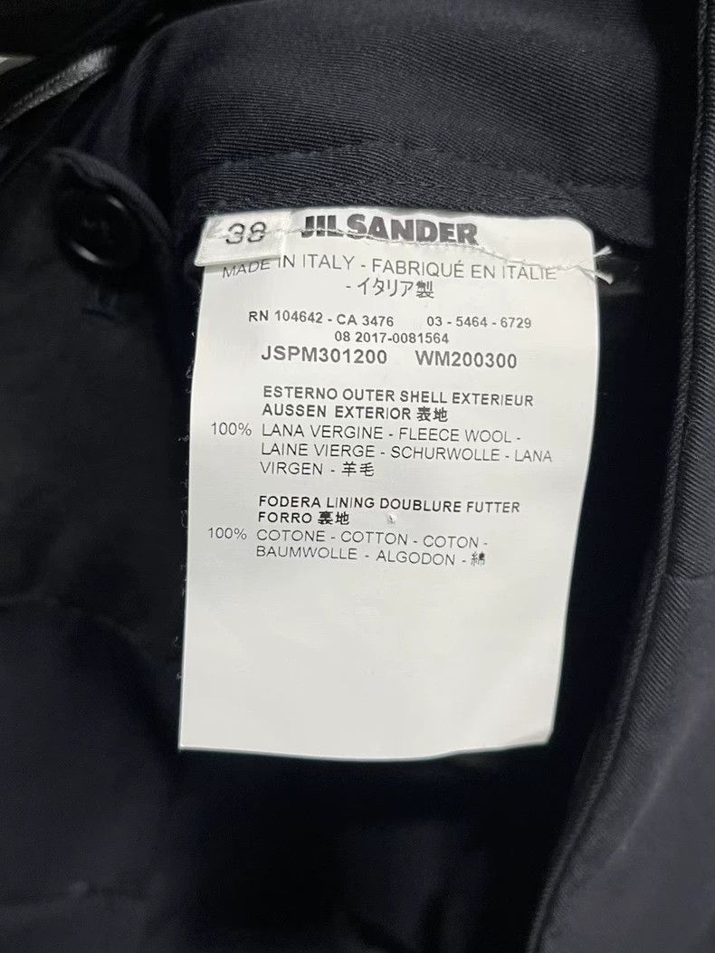 Jil Sander jilsander navy long pants size 38 - dmc Size US 38 / EU 54 - 6 Thumbnail