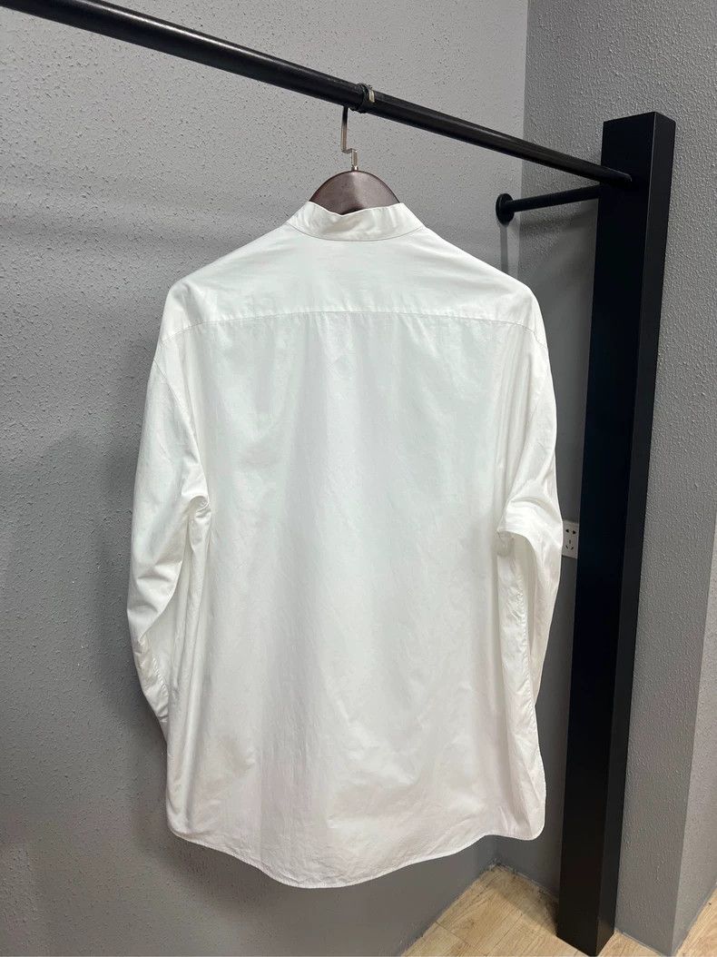 Jil Sander Jil Sander Button-Up Shirt in White - dmc Size US XXS / EU 40 - 2 Thumbnail