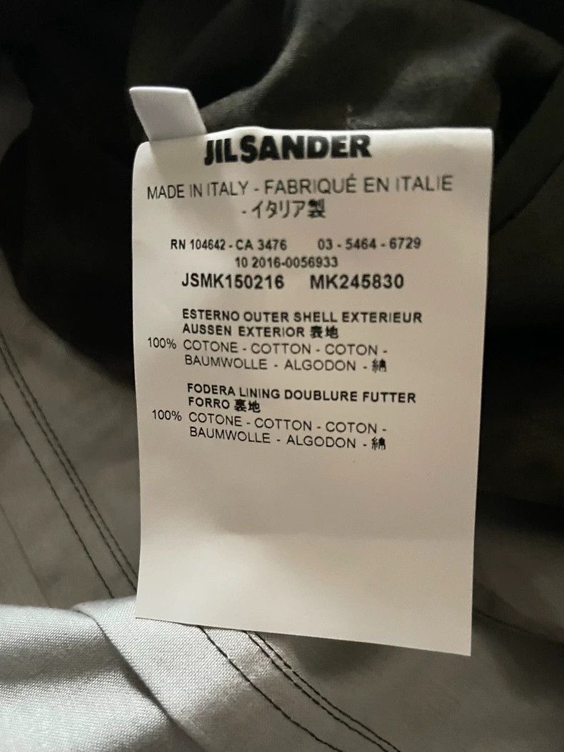 Jil Sander jilsander plant-dyed suit jacket in green - dmc Size US L / EU 52-54 / 3 - 4 Thumbnail