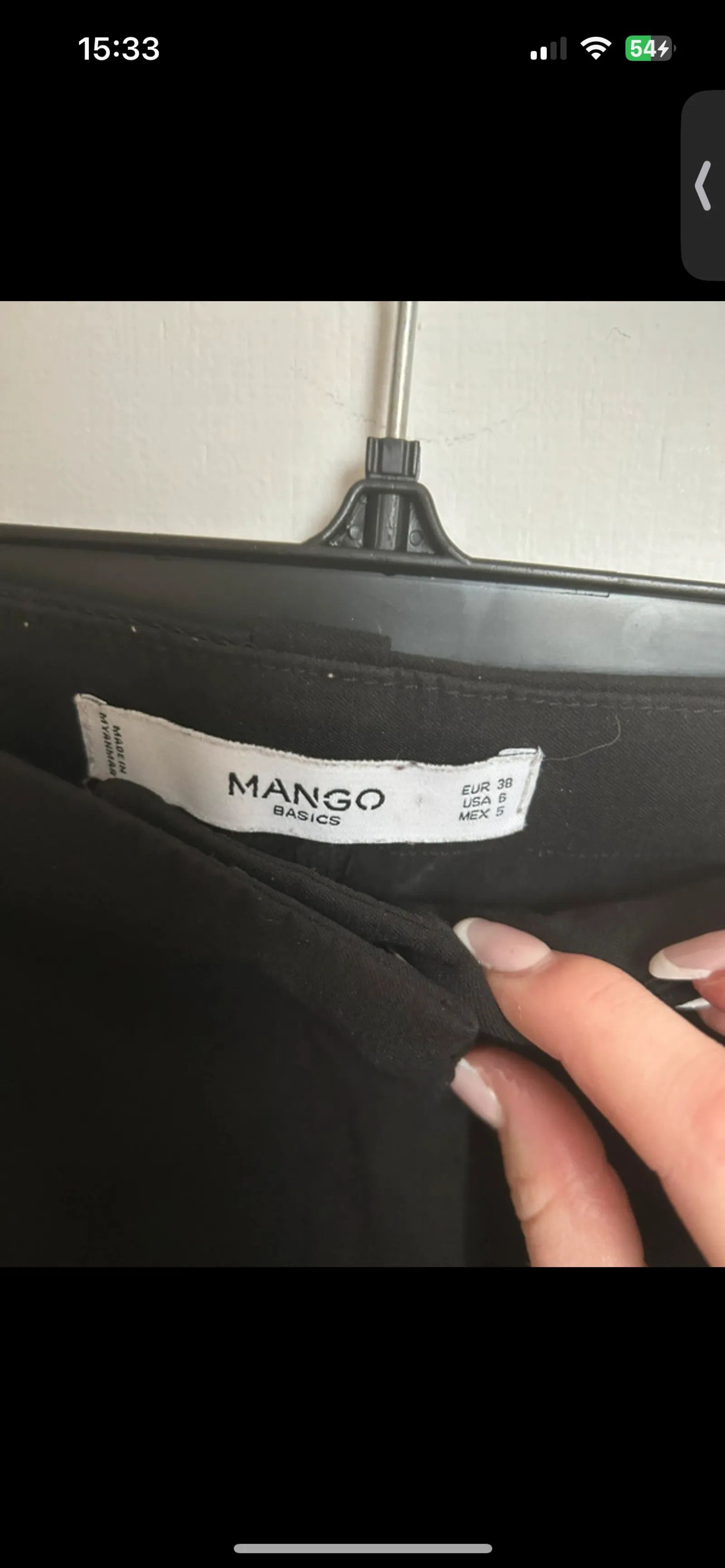 Mango Mango Kostymbyxor Mango Pants Size 27" / US 4 / IT 40 - 2 Thumbnail