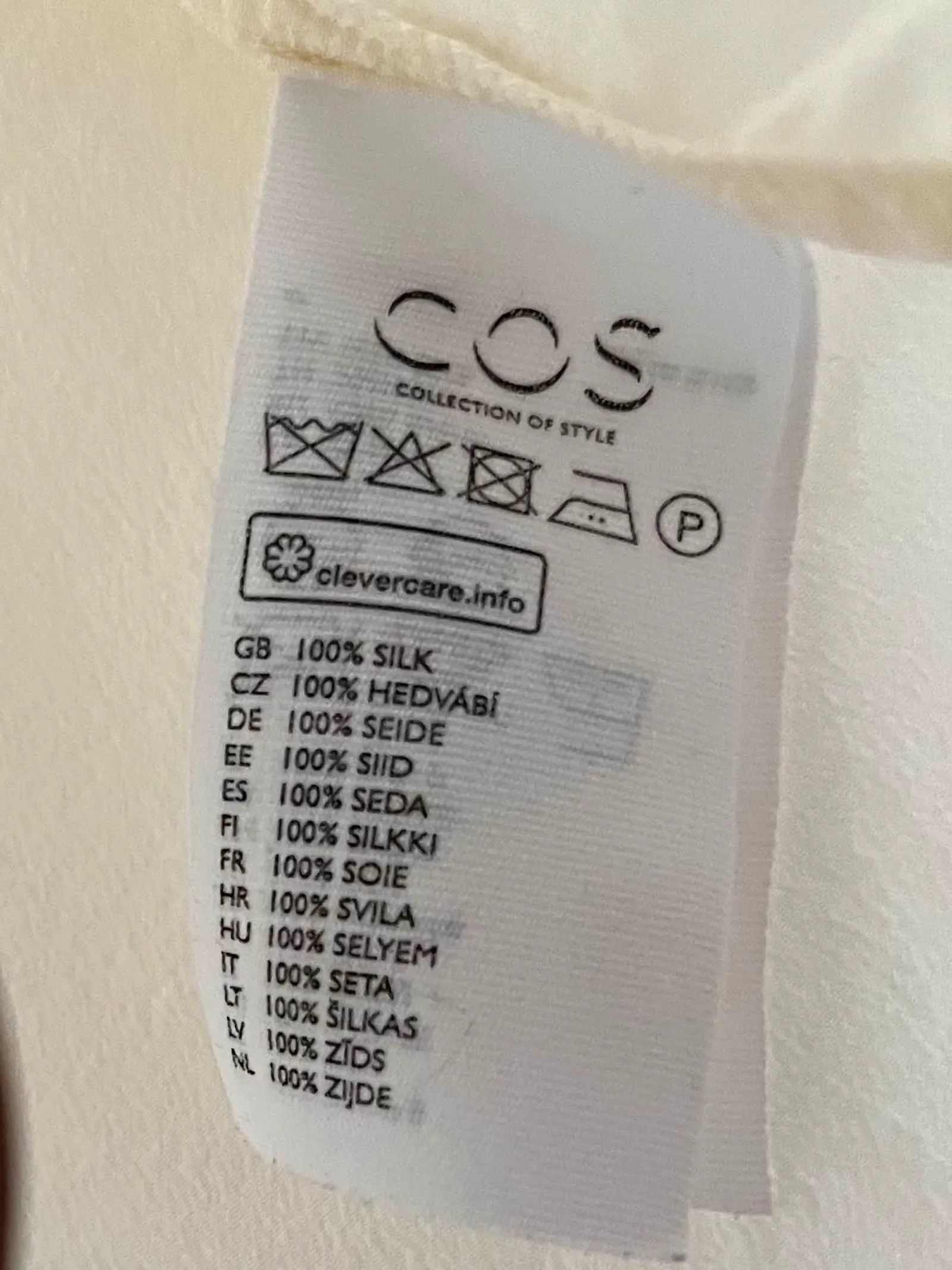 Cos Cos Blouse Size XS / US 0-2 / IT 36-38 - 3 Thumbnail