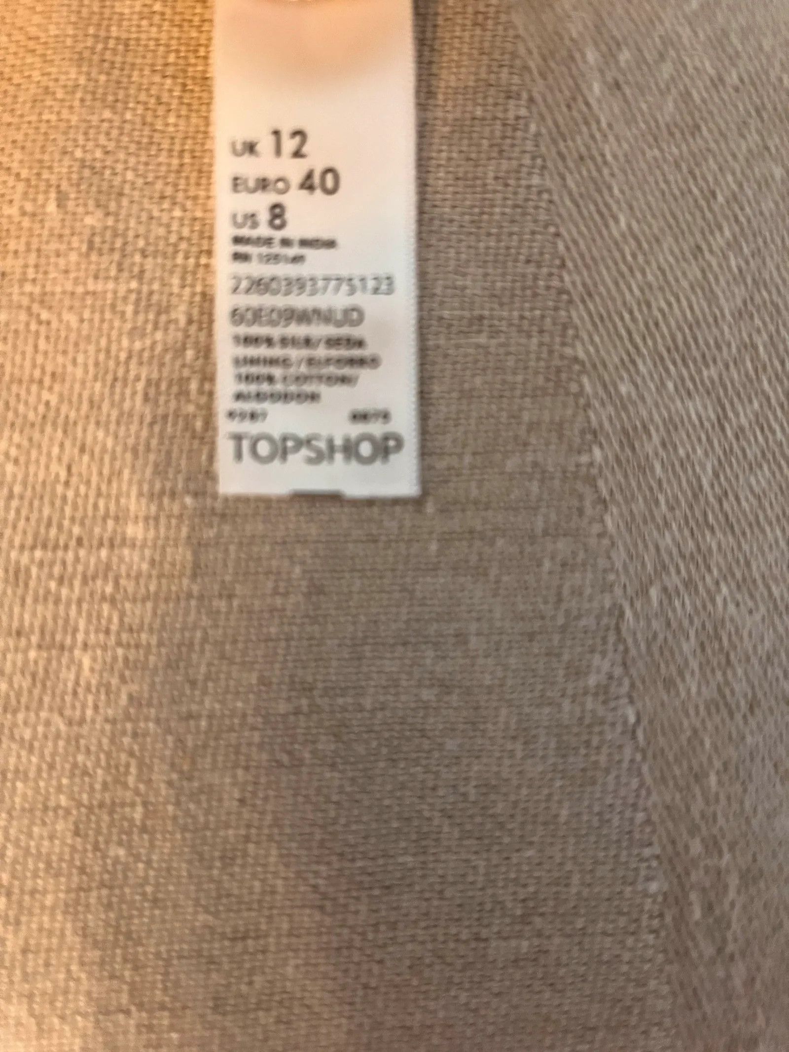 Topshop Topshop Kate Moss 60E09W Jumpsuit Size 28" / US 6 / IT 42 - 3 Thumbnail