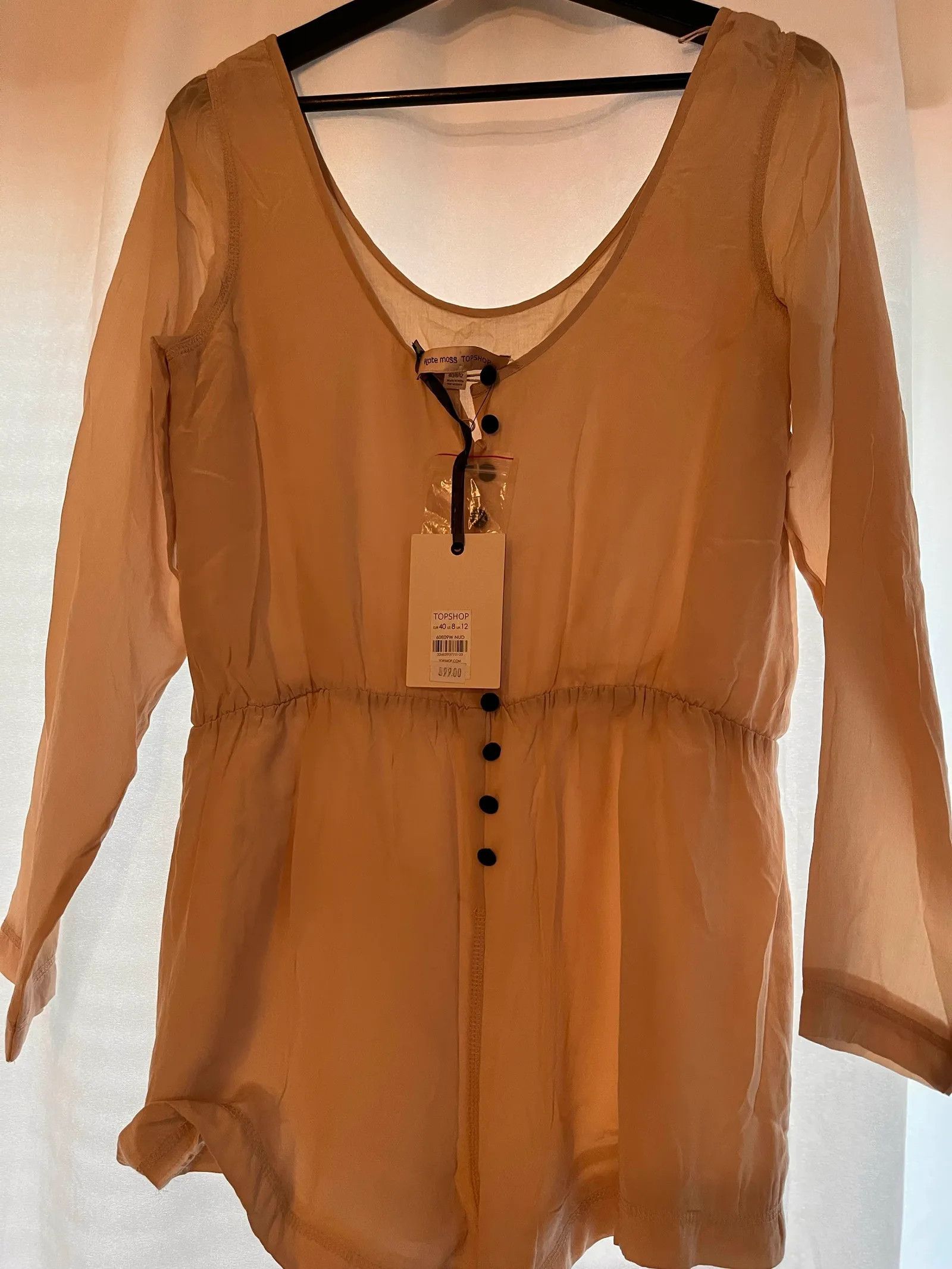 Topshop Topshop Kate Moss 60E09W Jumpsuit Size 28" / US 6 / IT 42 - 6 Thumbnail