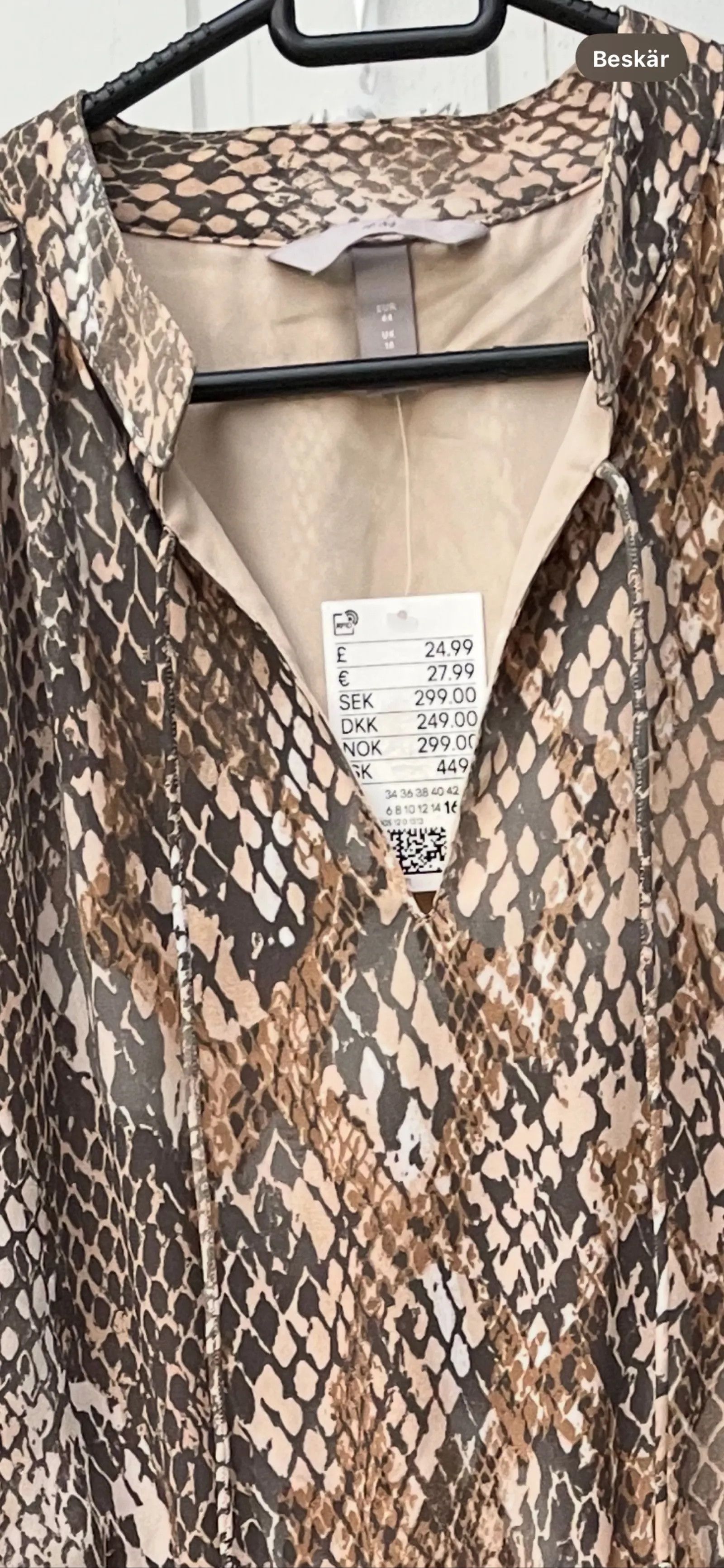 H&M H&M Dress Size L / US 10 / IT 46 - 2 Thumbnail