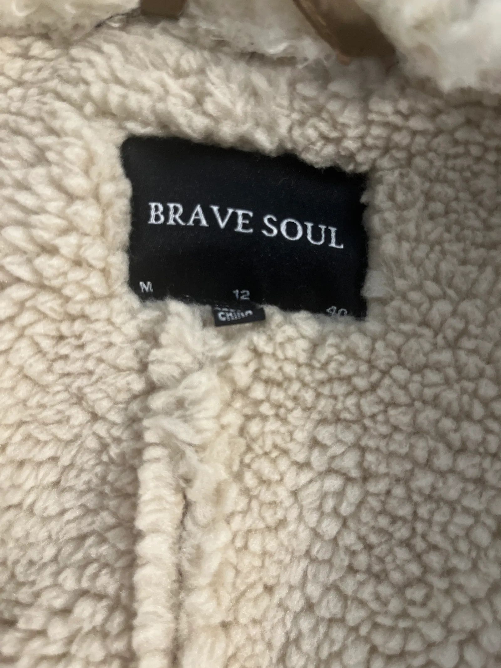 Brave Soul Brave Soul Leather Jacket Size M / US 6-8 / IT 42-44 - 2 Thumbnail