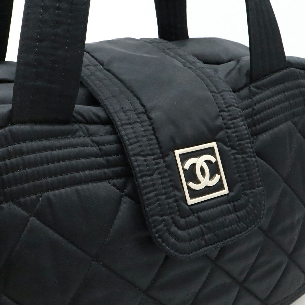 Chanel Chanel Chanel Sports Line Coco Mark Nylon 2way Bag Others Shoulder Bag A29853 Size ONE SIZE - 9 Thumbnail