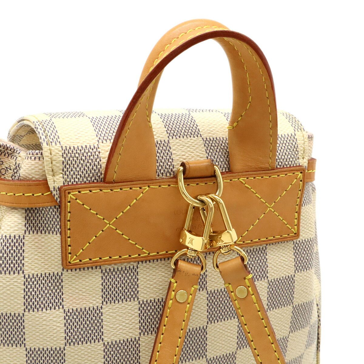 campus backpack louis vuitton LOUIS VUITTON Campus Backpack Brown Coated Canvas