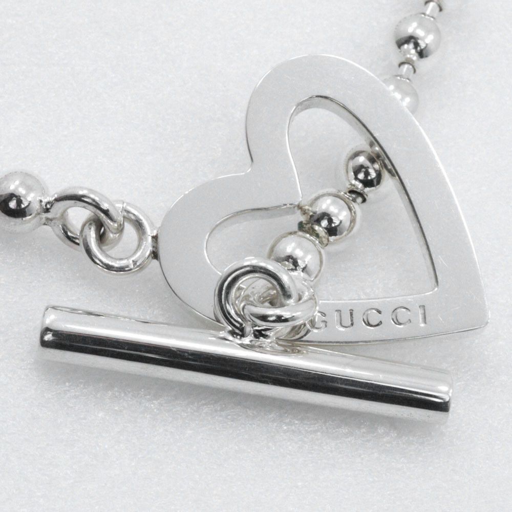 Gucci Gucci Gucci Open Heart Silver 925 Bracelet Metal Bracelet Size ONE SIZE - 5 Thumbnail
