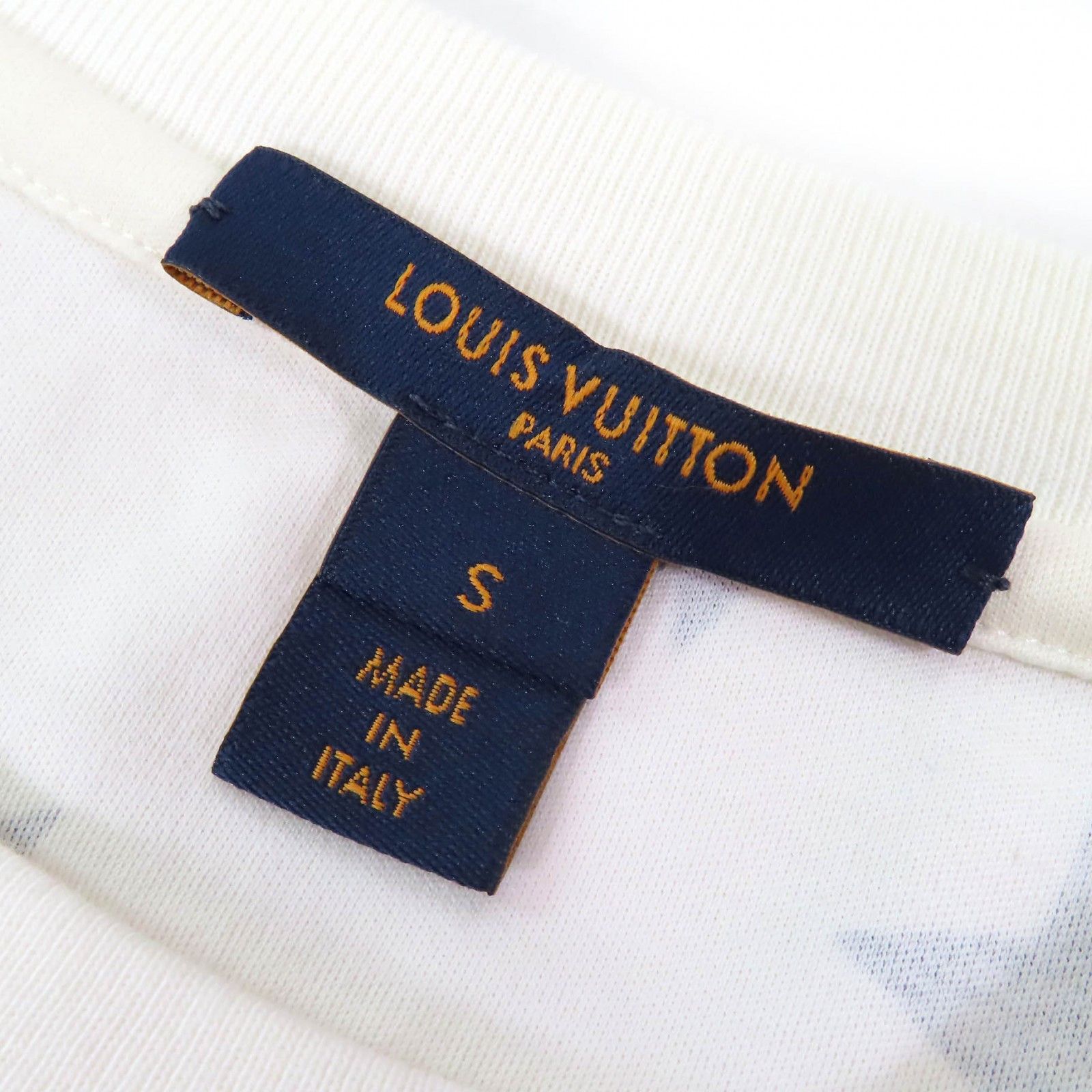 Louis Vuitton Louis Vuitton Louis Vuitton LV Logo Star Chain T-shirt Cotton T-Shirts 1AA9WZ DUTY FREE for USA Size ONE SIZE - 6 Thumbnail
