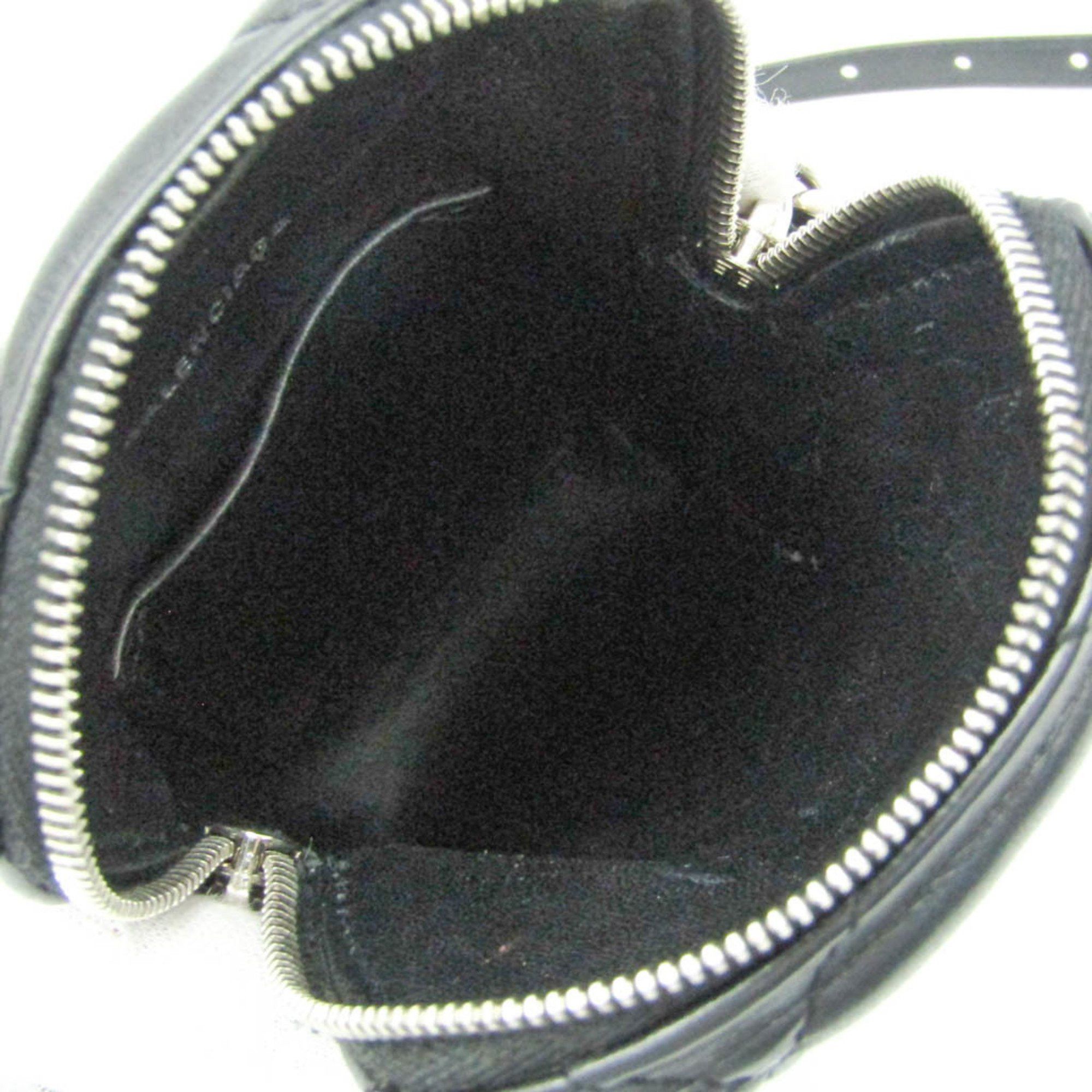 Balenciaga Balenciaga Touch Puffy Phone Pouch 593375 Men,Women Leather Pouch,Shoulder Bag Black Size ONE SIZE - 4 Thumbnail