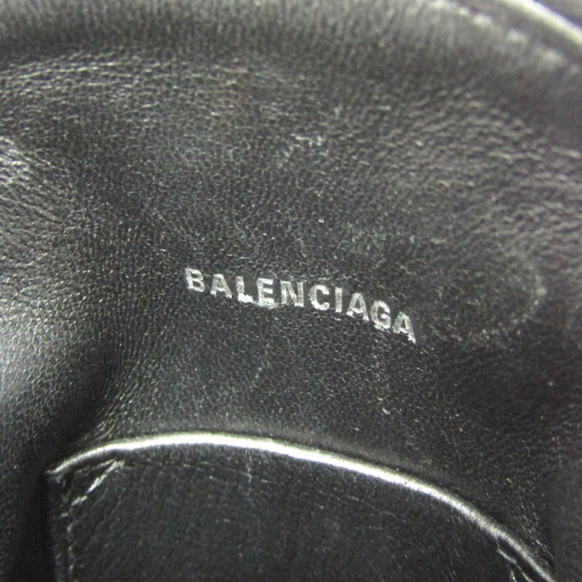 Balenciaga Balenciaga Touch Puffy Phone Pouch 593375 Men,Women Leather Pouch,Shoulder Bag Black Size ONE SIZE - 12 Thumbnail