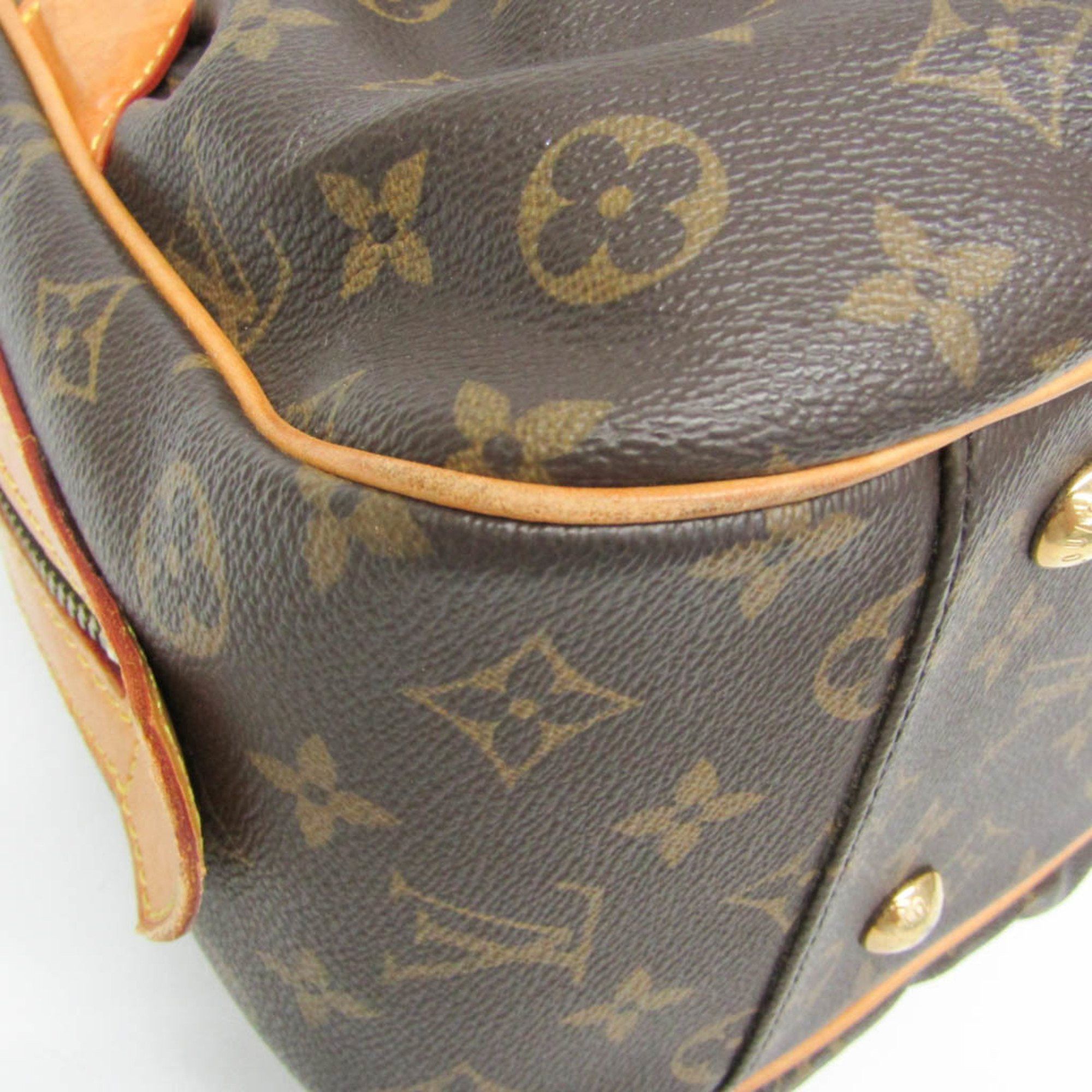 Louis Vuitton Louis Vuitton Monogram Mitzi M40058 Men,Women Boston Bag Brown Size ONE SIZE - 6 Thumbnail