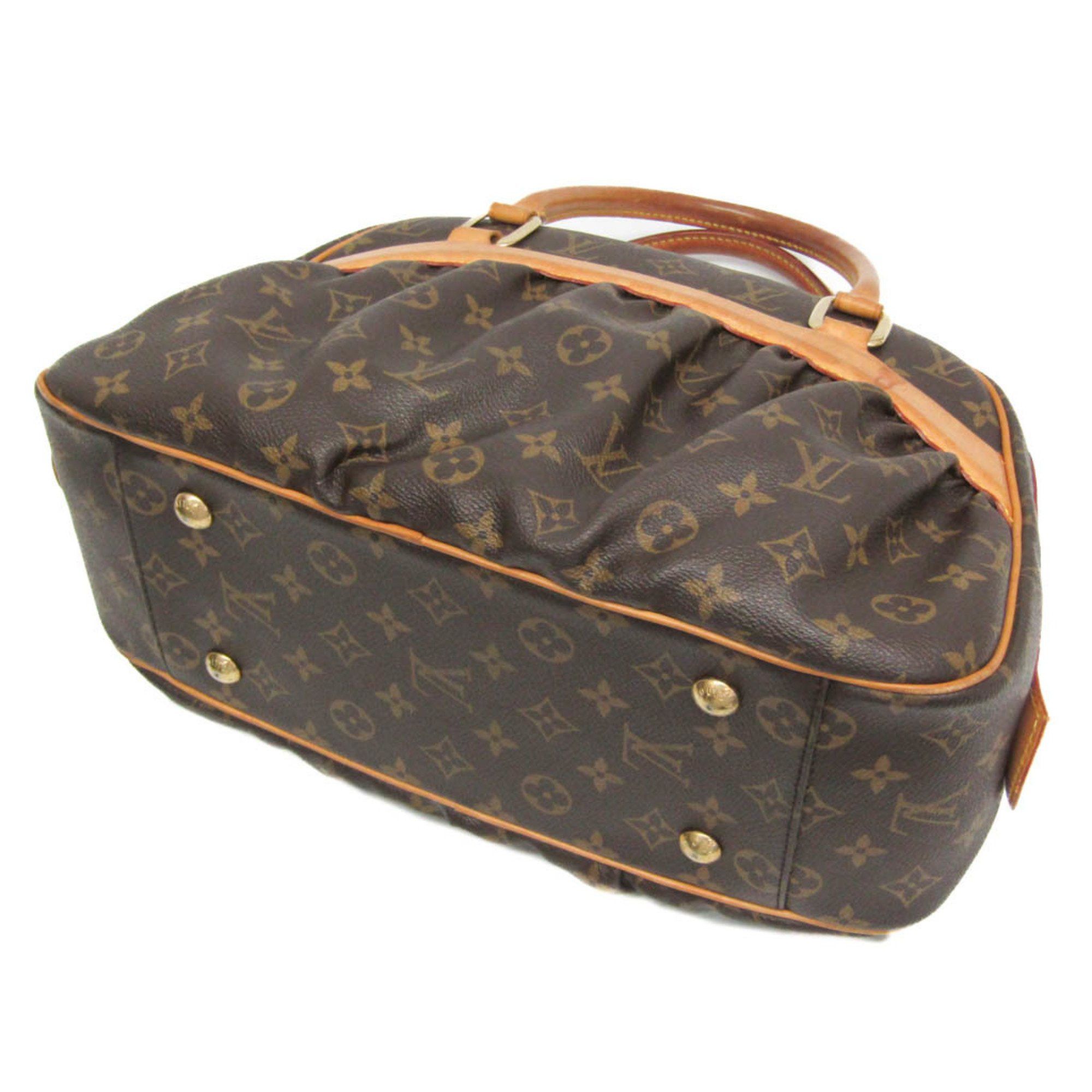 Louis Vuitton Louis Vuitton Monogram Mitzi M40058 Men,Women Boston Bag Brown Size ONE SIZE - 2 Thumbnail