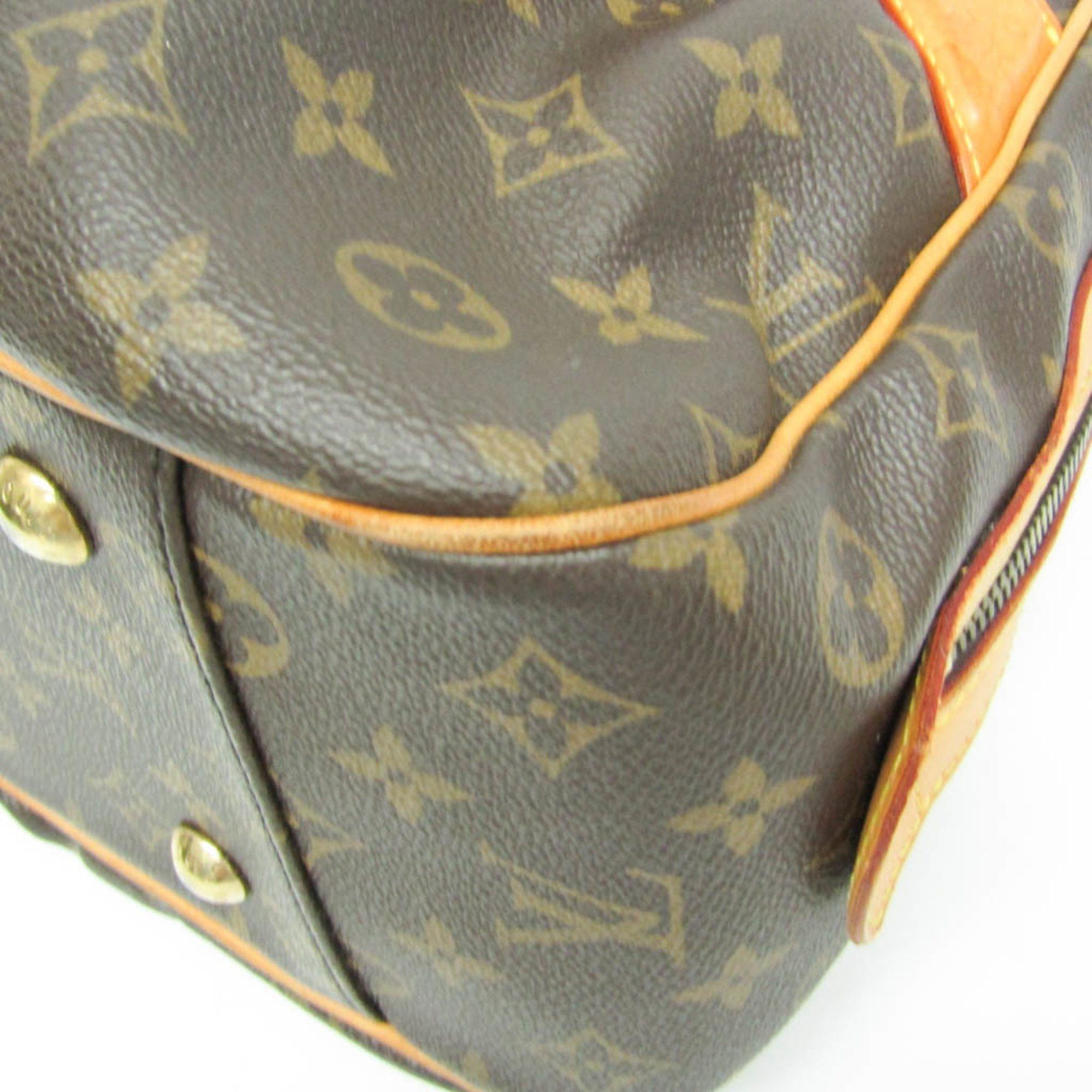 Louis Vuitton Louis Vuitton Monogram Mitzi M40058 Men,Women Boston Bag Brown Size ONE SIZE - 5 Thumbnail