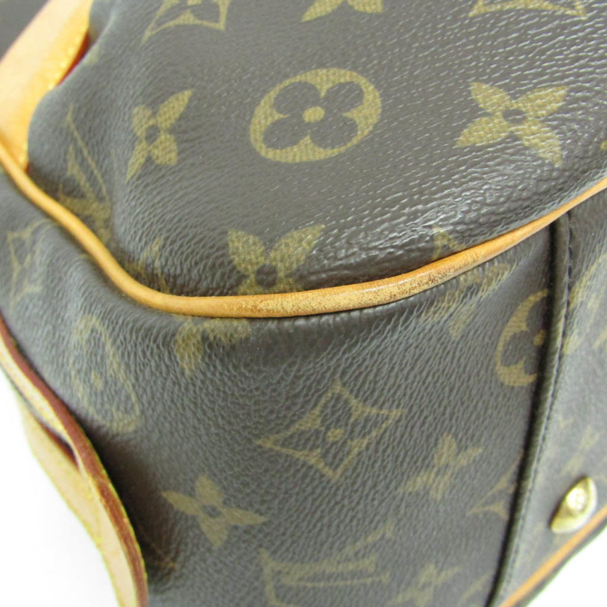 Louis Vuitton Louis Vuitton Monogram Mitzi M40058 Men,Women Boston Bag Brown Size ONE SIZE - 4 Thumbnail