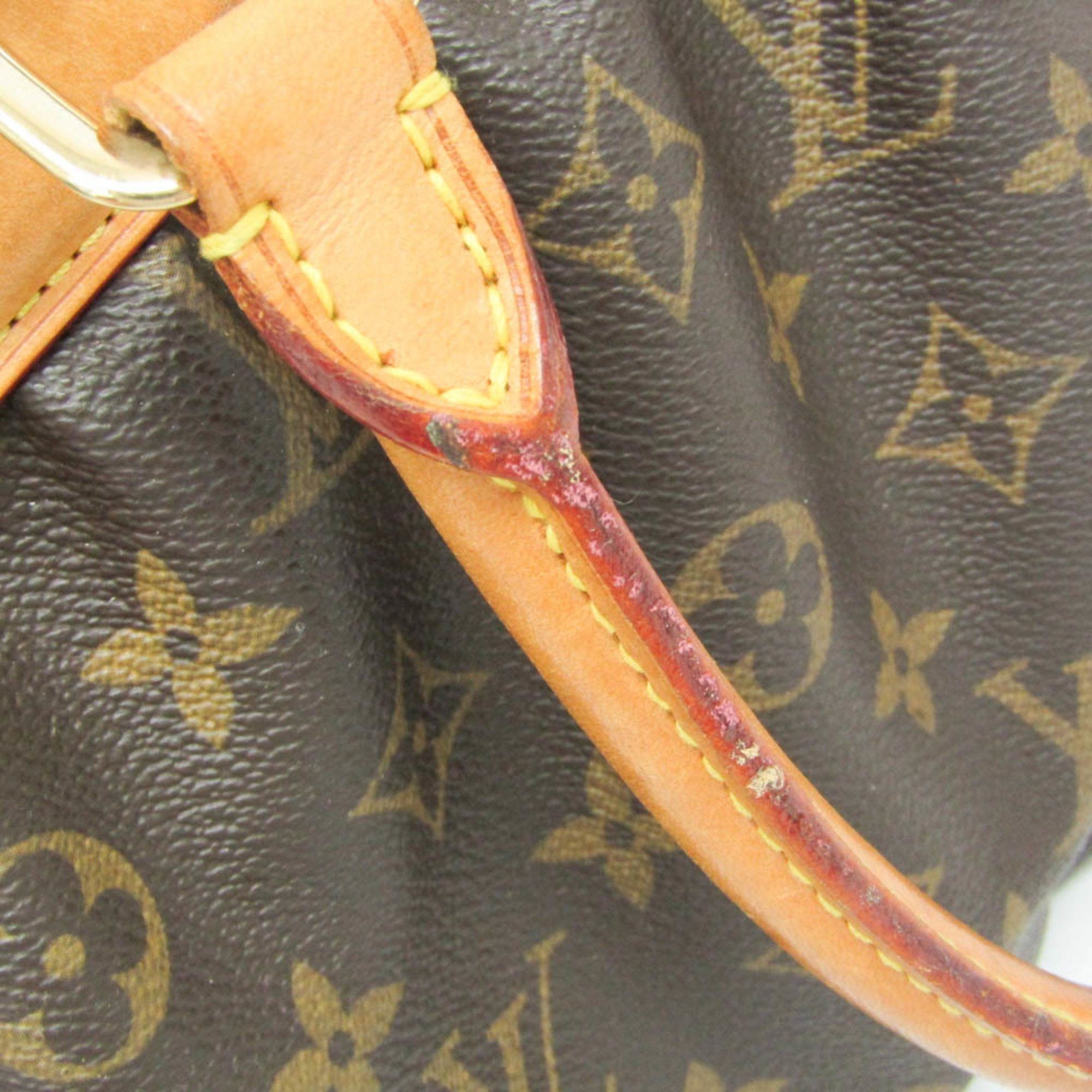 Louis Vuitton Louis Vuitton Monogram Mitzi M40058 Men,Women Boston Bag Brown Size ONE SIZE - 11 Thumbnail
