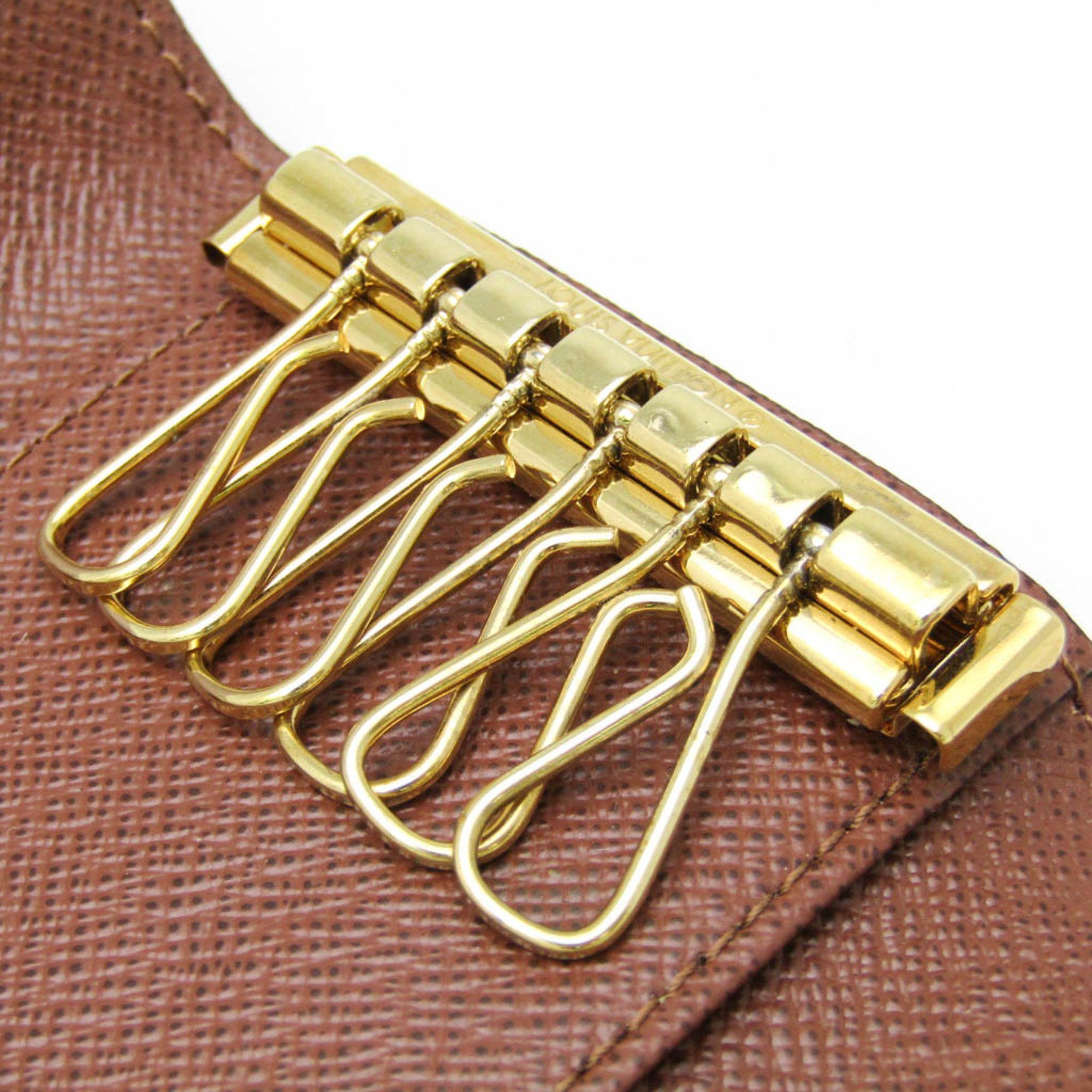 Louis Vuitton Louis Vuitton Monogram Key Holder 6 M62630 Women,Men Monogram Key Case Monogram Size ONE SIZE - 9 Thumbnail