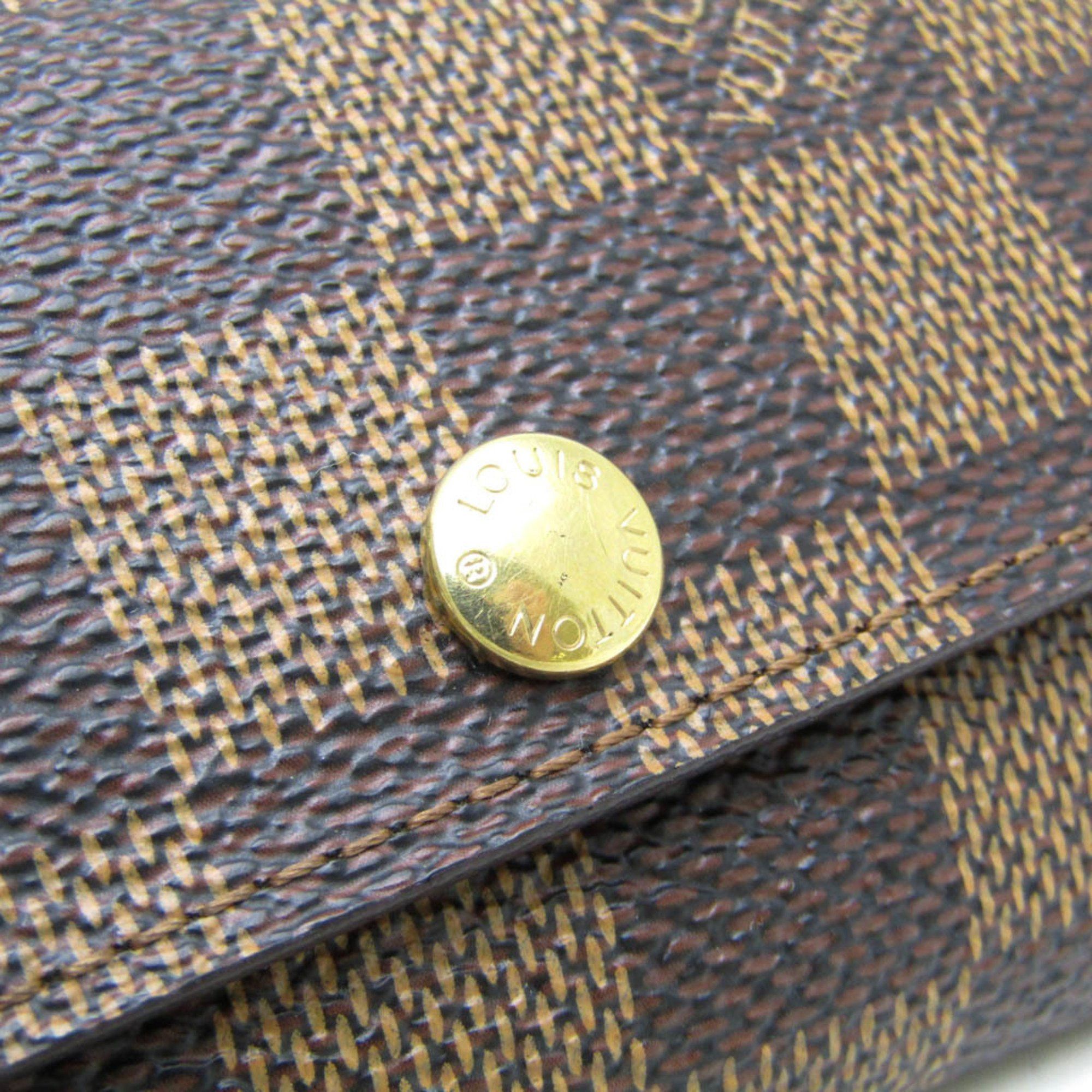 Louis Vuitton Louis Vuitton Damier 6 Key Holder N62630 Men,Women Damier Canvas Key Case Ebene Size ONE SIZE - 6 Thumbnail