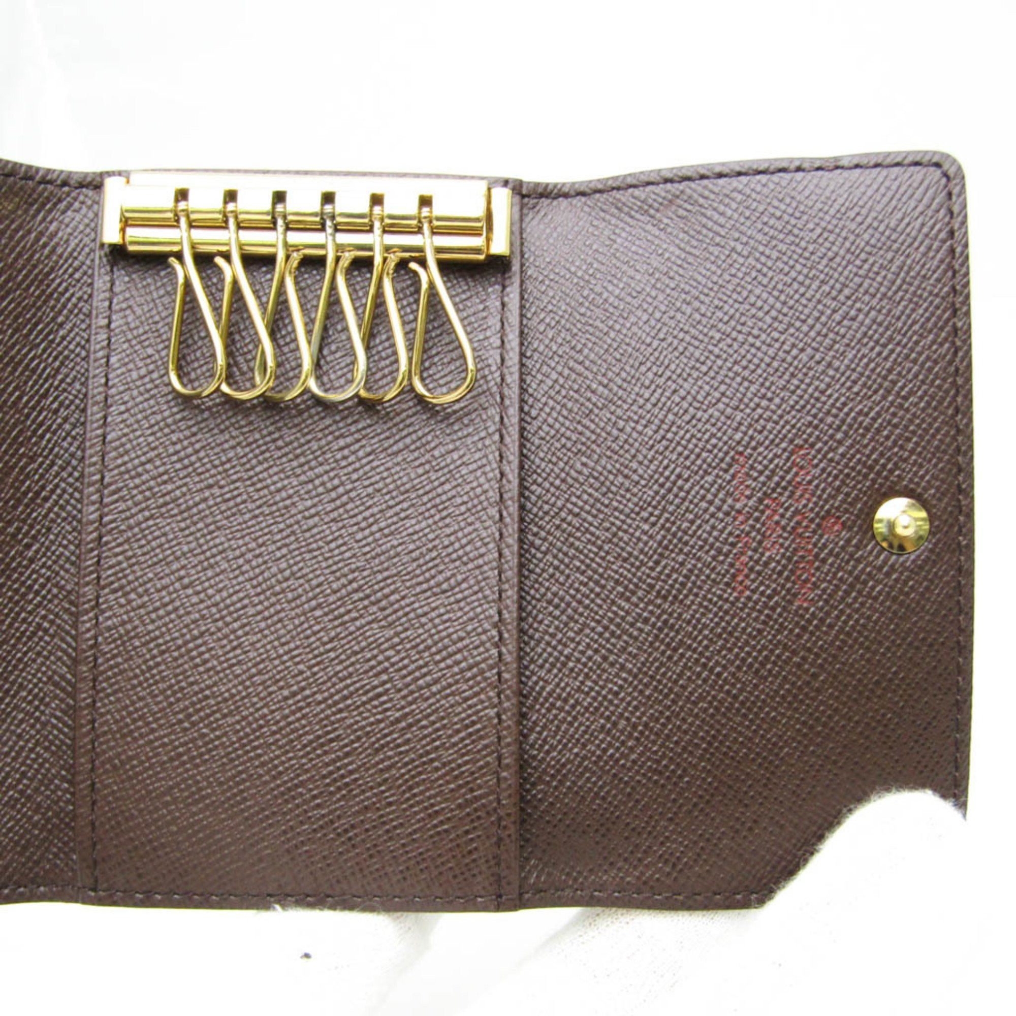 Louis Vuitton Louis Vuitton Damier 6 Key Holder N62630 Men,Women Damier Canvas Key Case Ebene Size ONE SIZE - 9 Thumbnail