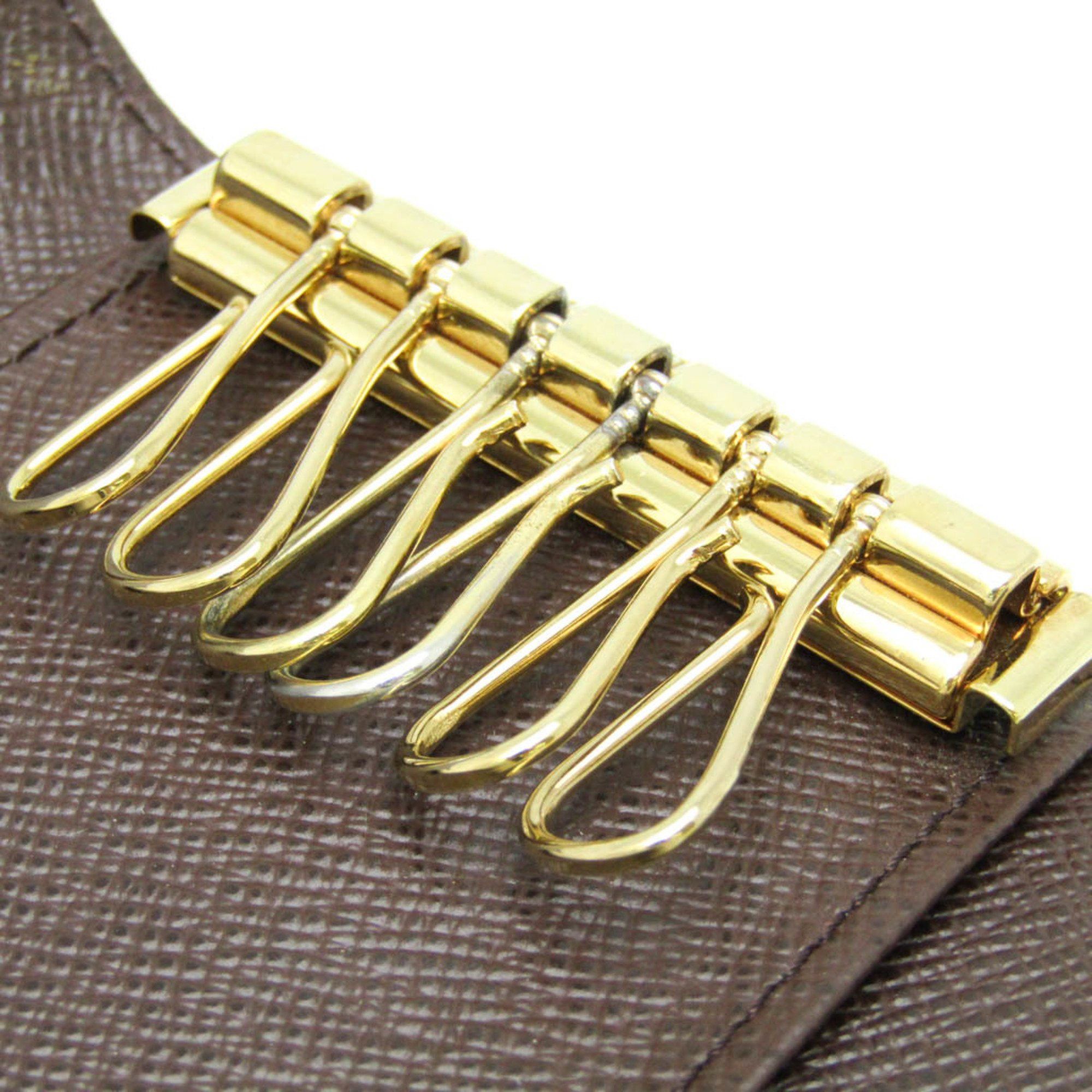 Louis Vuitton Louis Vuitton Damier 6 Key Holder N62630 Men,Women Damier Canvas Key Case Ebene Size ONE SIZE - 10 Thumbnail