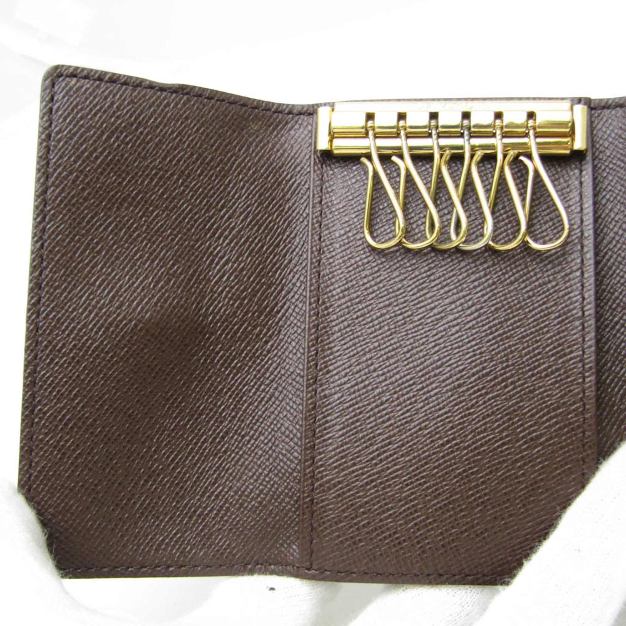 Louis Vuitton Louis Vuitton Damier 6 Key Holder N62630 Men,Women Damier Canvas Key Case Ebene Size ONE SIZE - 8 Thumbnail