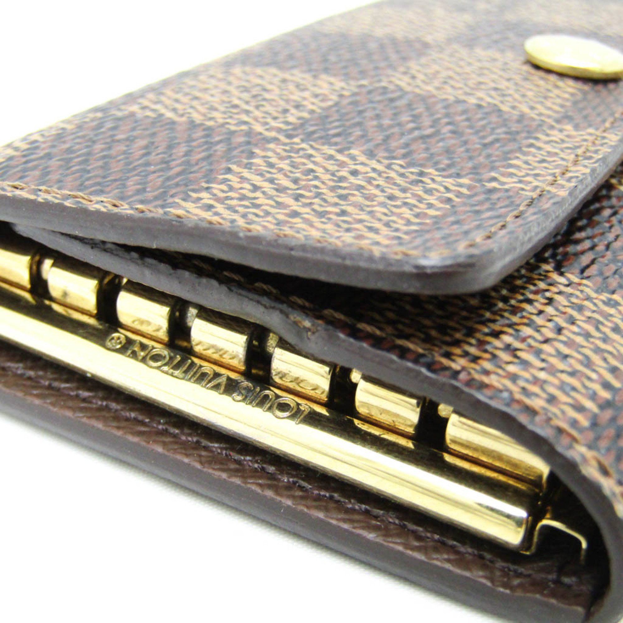 Louis Vuitton Louis Vuitton Damier 6 Key Holder N62630 Men,Women Damier Canvas Key Case Ebene Size ONE SIZE - 4 Thumbnail