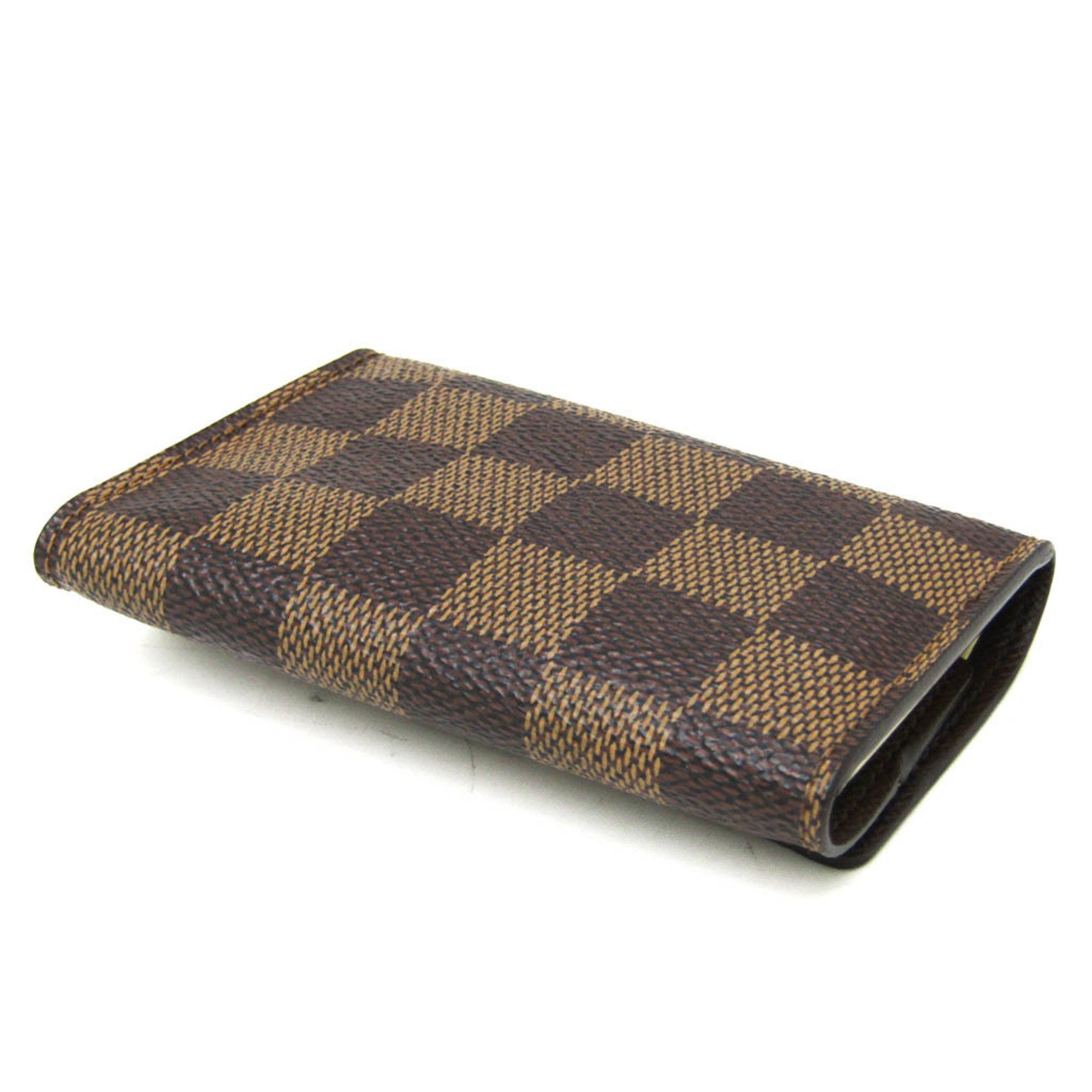 Louis Vuitton Louis Vuitton Damier 6 Key Holder N62630 Men,Women Damier Canvas Key Case Ebene Size ONE SIZE - 2 Thumbnail