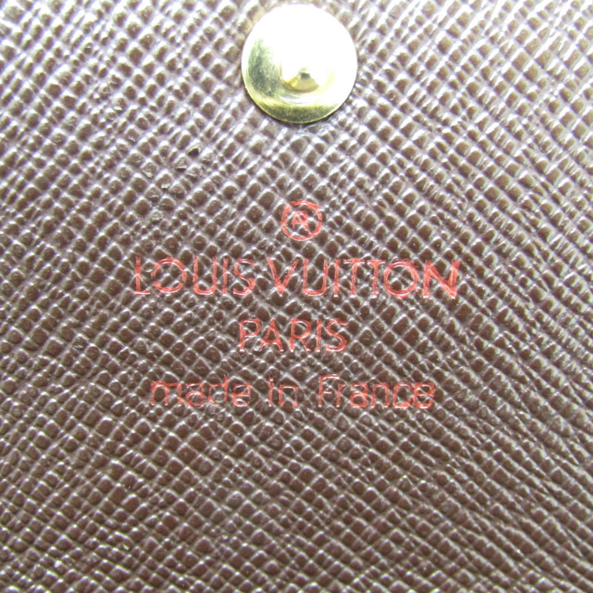 Louis Vuitton Louis Vuitton Damier Multicles 6 N62630 Men,Women Damier Canvas Key Case Ebene Size ONE SIZE - 11 Thumbnail