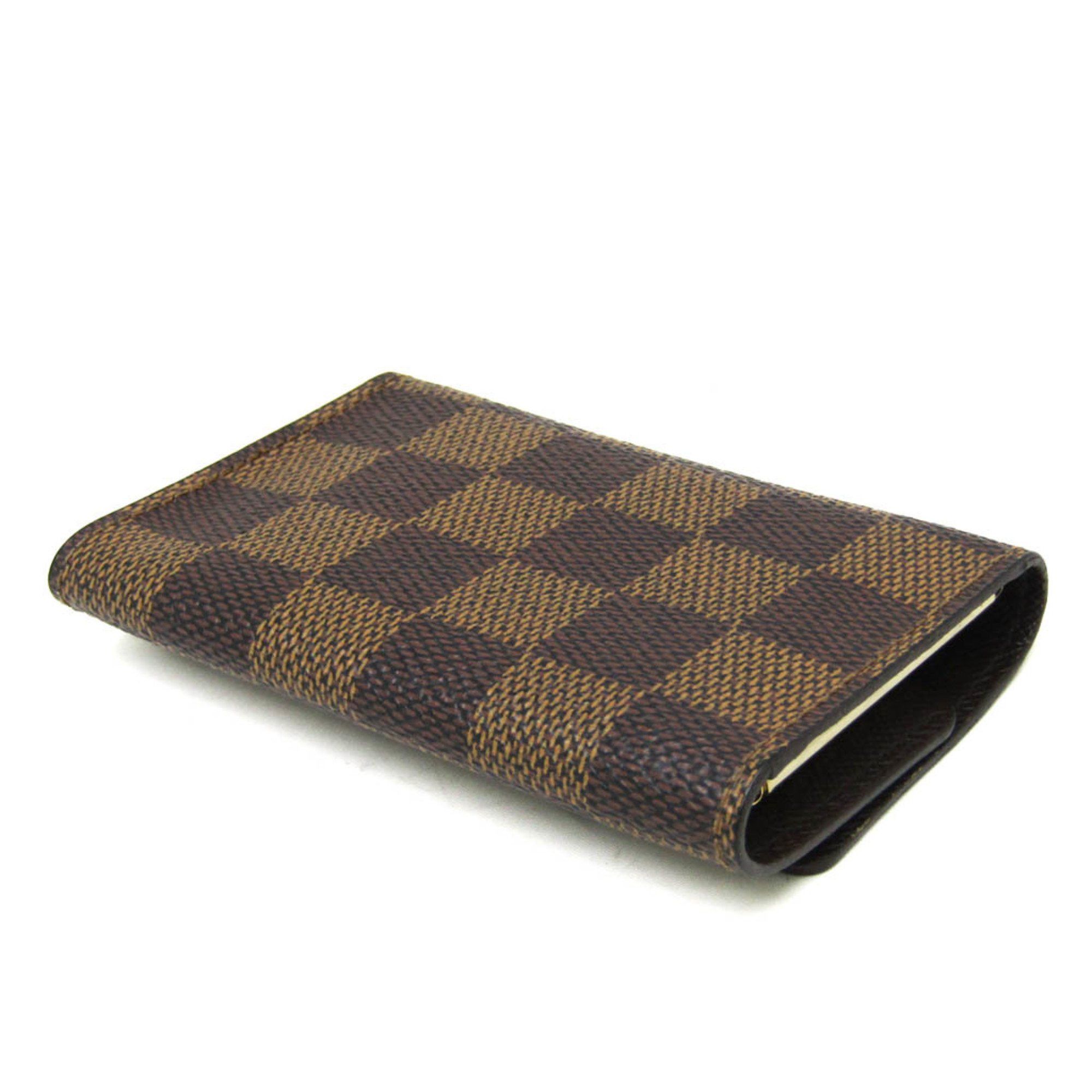 Louis Vuitton Louis Vuitton Damier Multicles 6 N62630 Men,Women Damier Canvas Key Case Ebene Size ONE SIZE - 2 Thumbnail